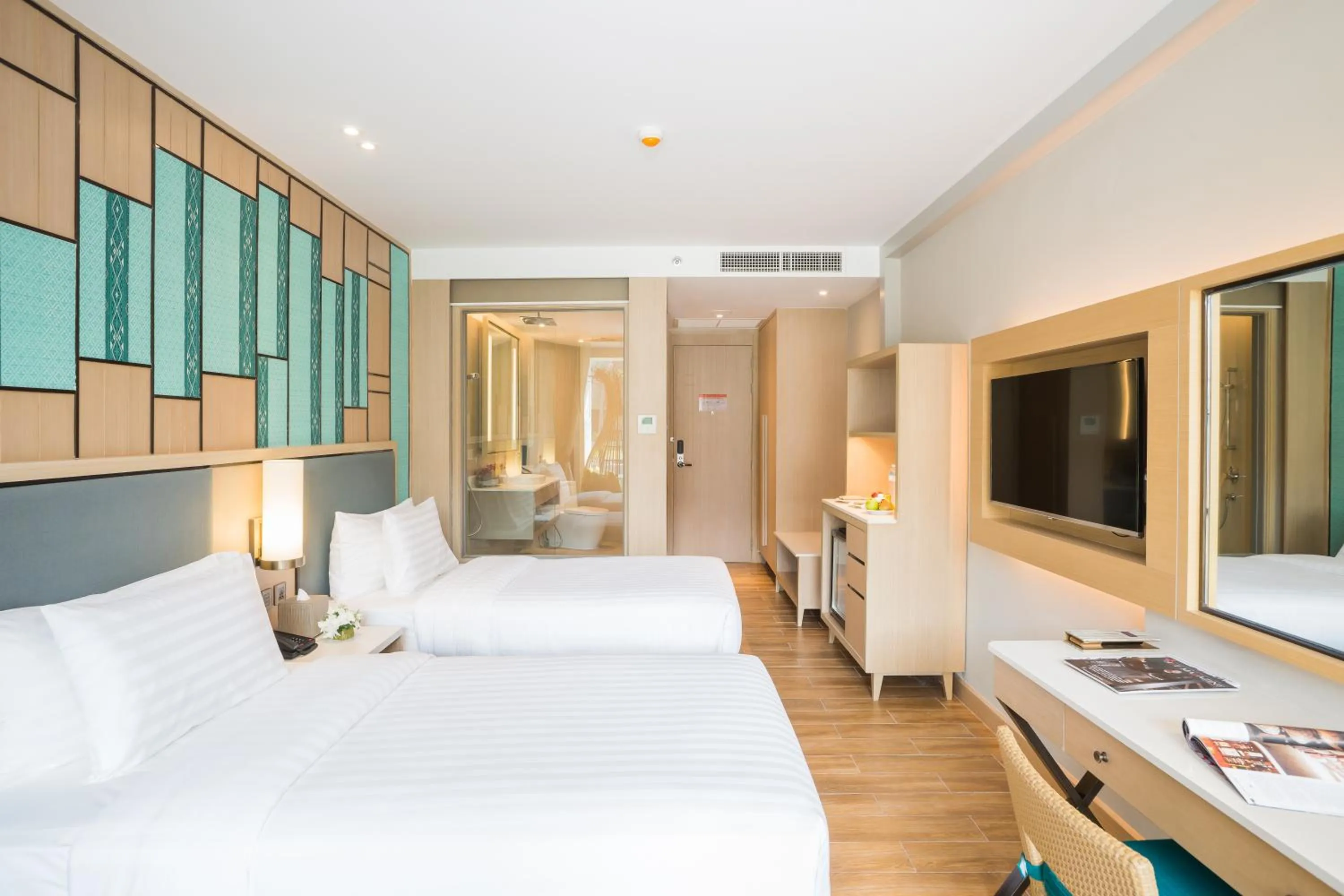 Bed in Avani+ Hua Hin Resort