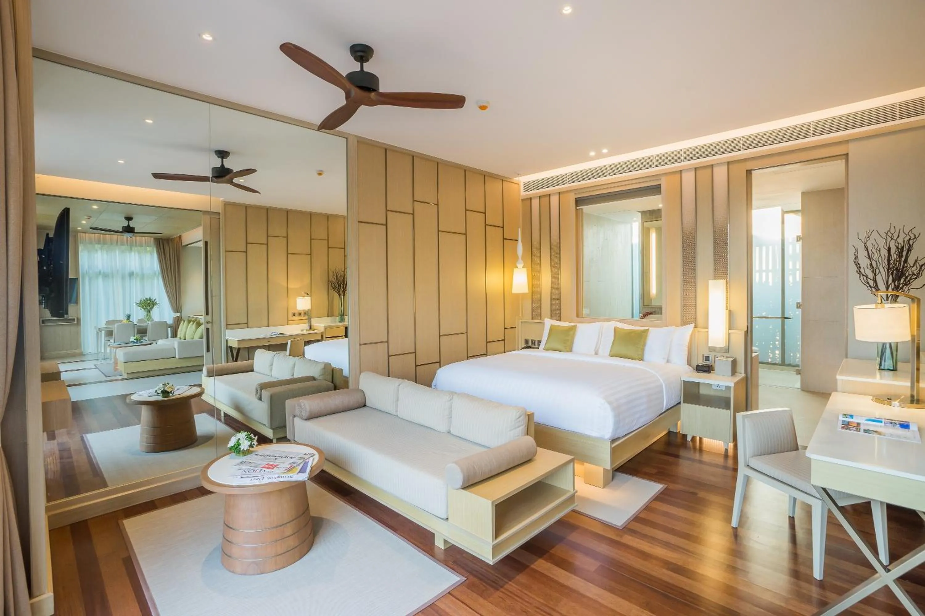 Bed in Avani+ Hua Hin Resort