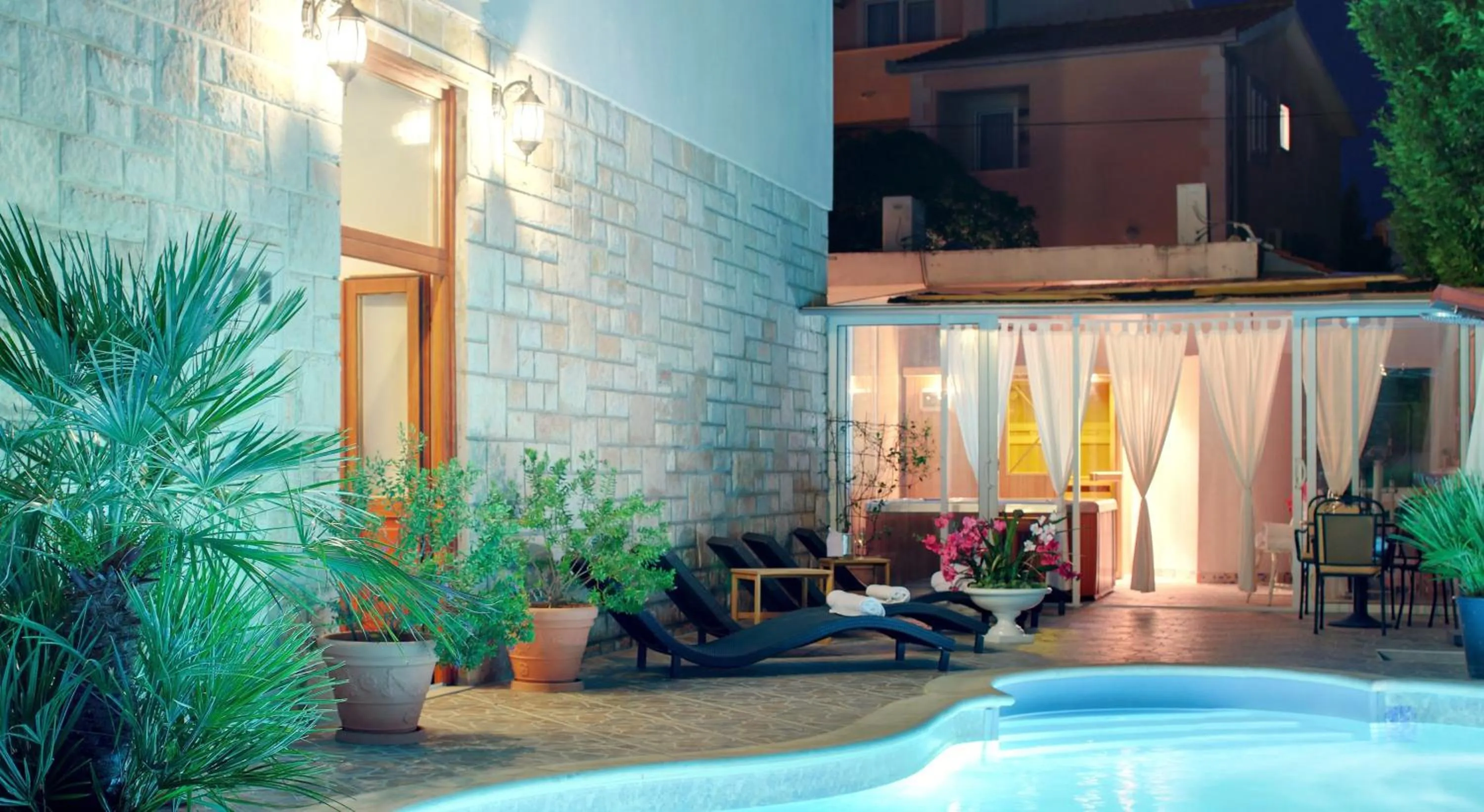 Swimming pool in Hotel Villa Adriatica - Adults Only