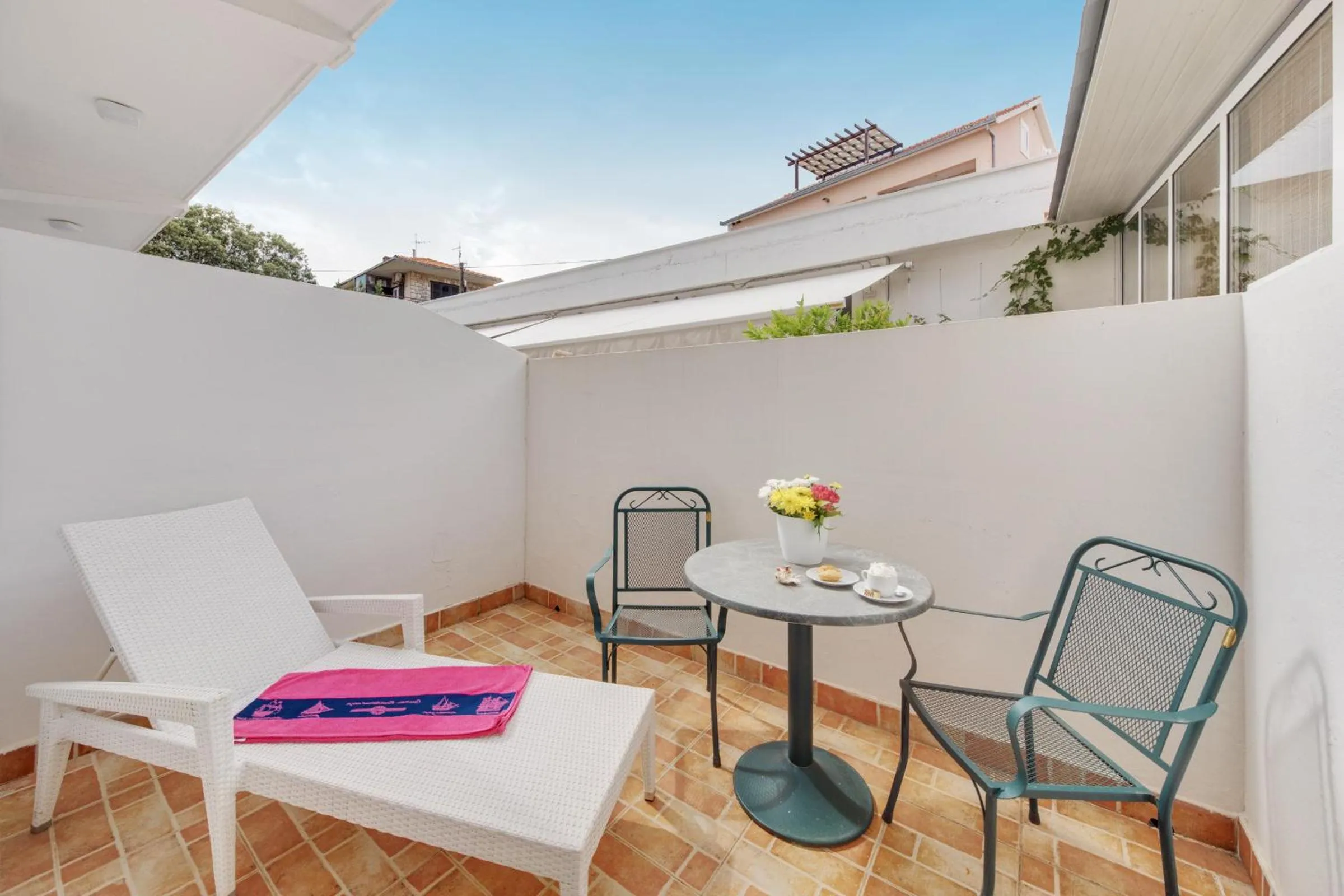 Balcony/Terrace in Hotel Villa Adriatica - Adults Only