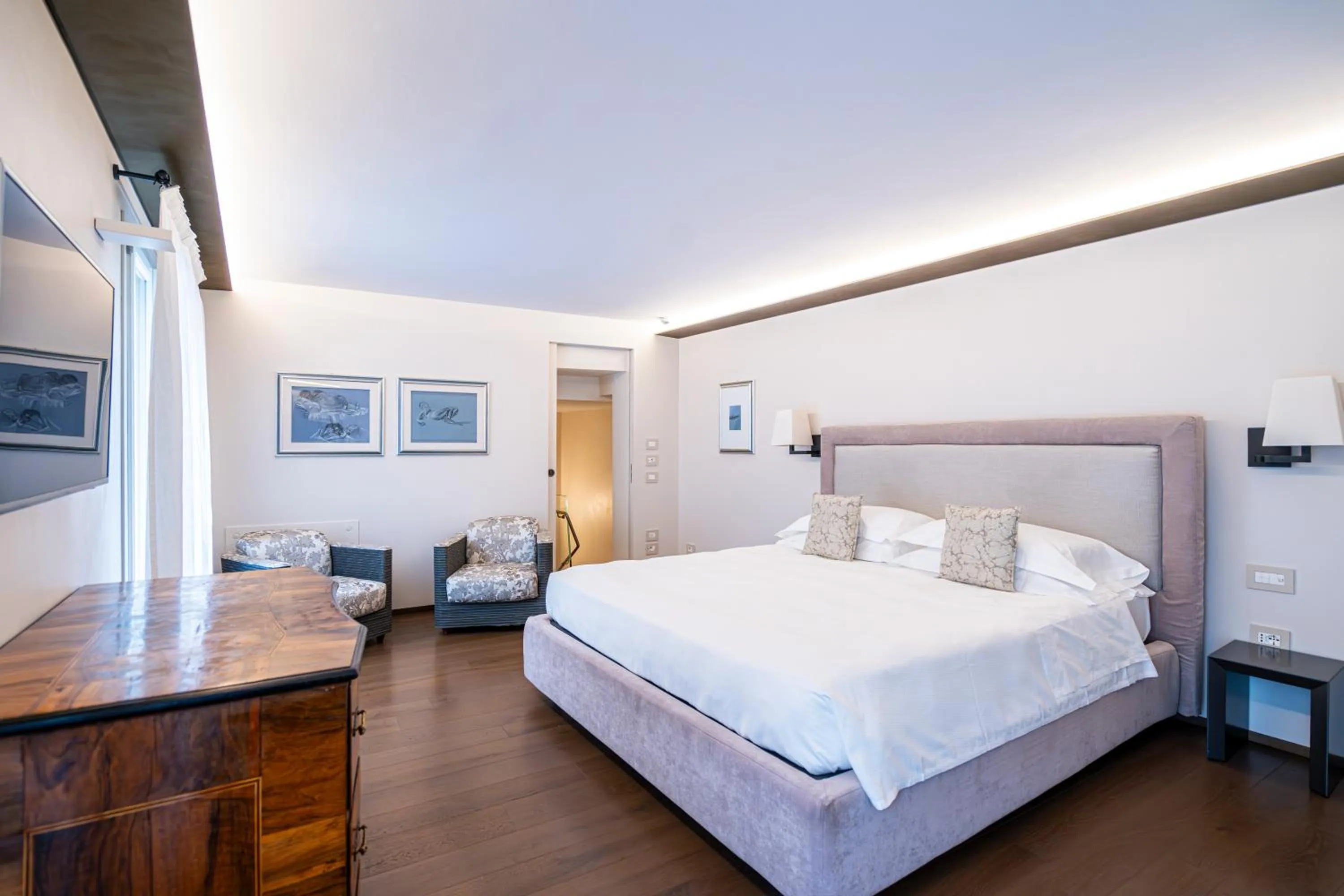 Bed in Palazzo Morosini Degli Spezieri - Lifestyle Apartments