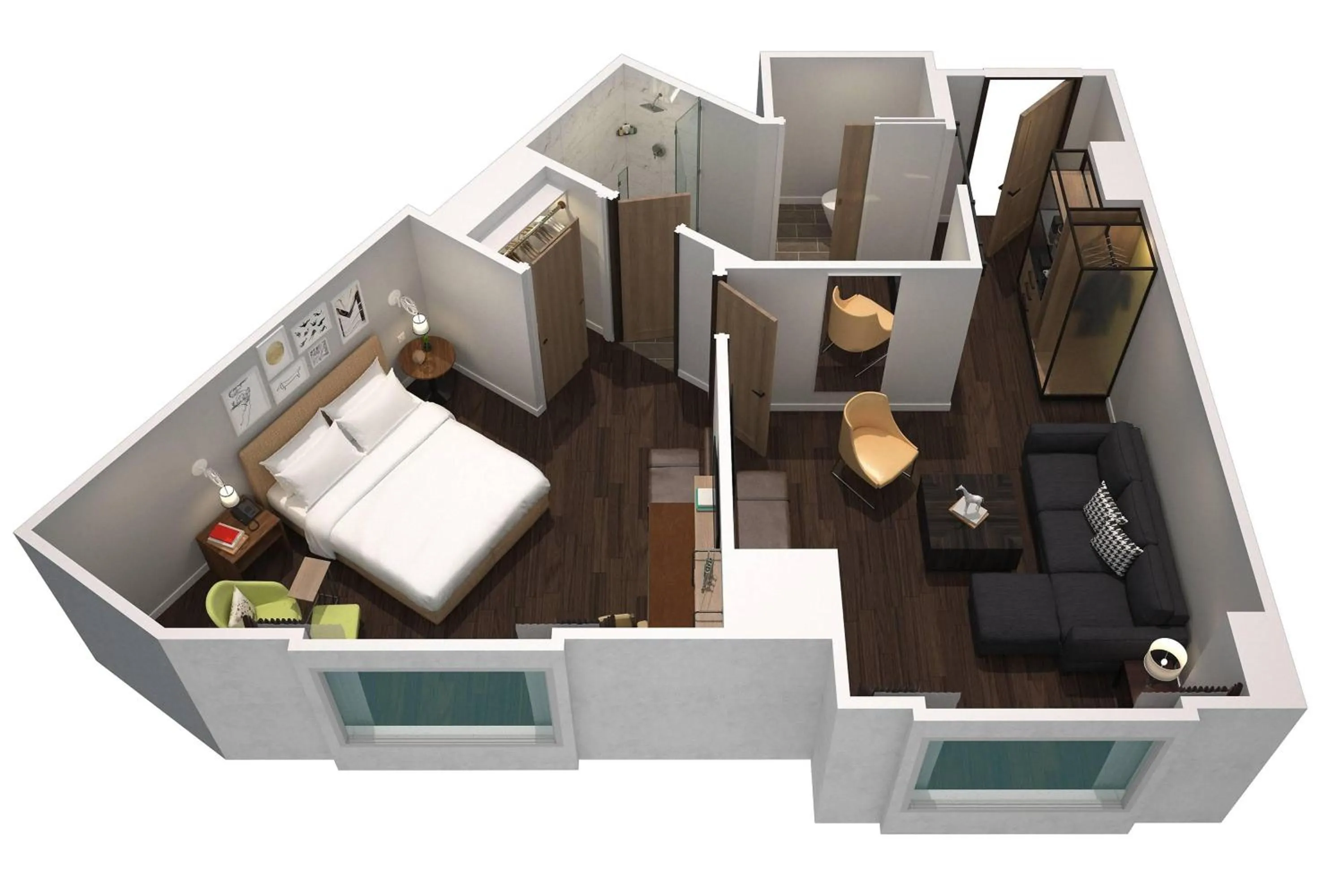 Other, Bed in Renaissance Atlanta Airport Gateway Hotel