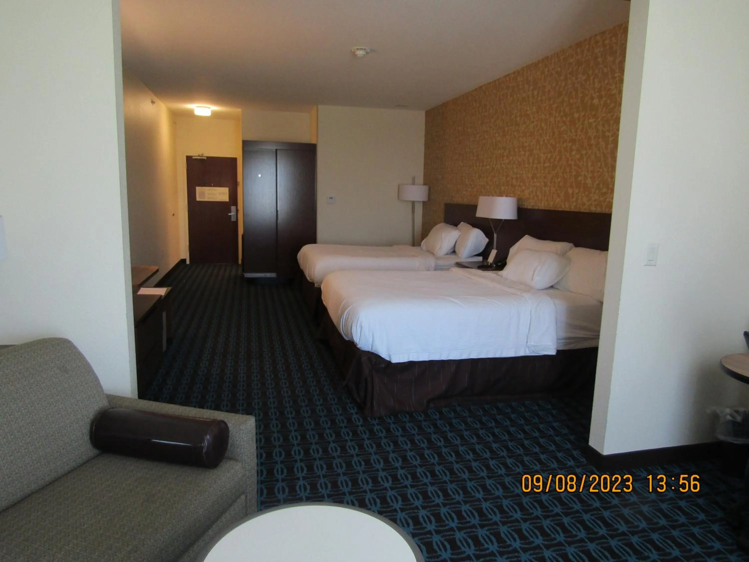 Bedroom, Bed in Fairfield Inn & Suites by Marriott Sidney