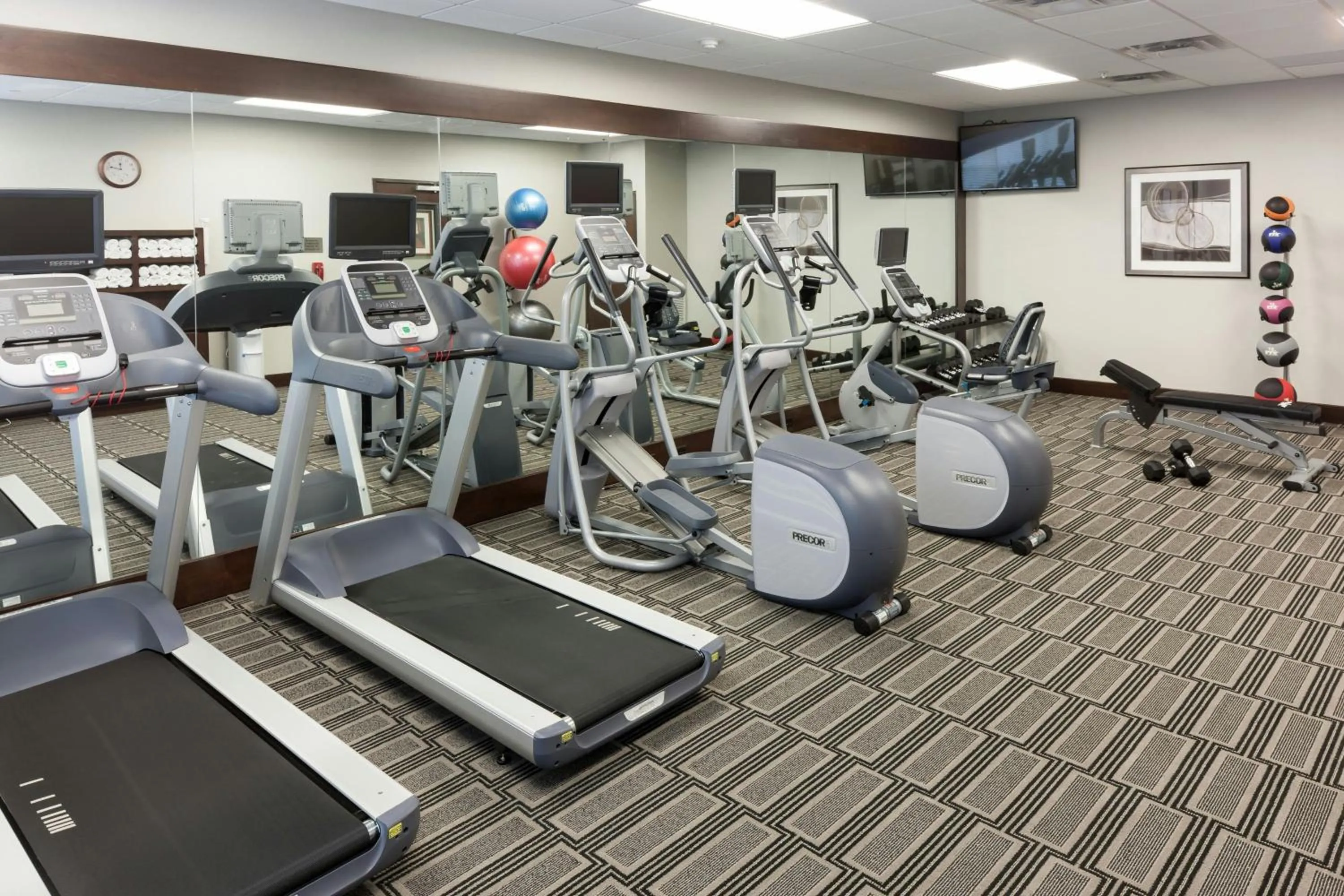 Fitness centre/facilities in Courtyard by Marriott Dallas Plano/Richardson