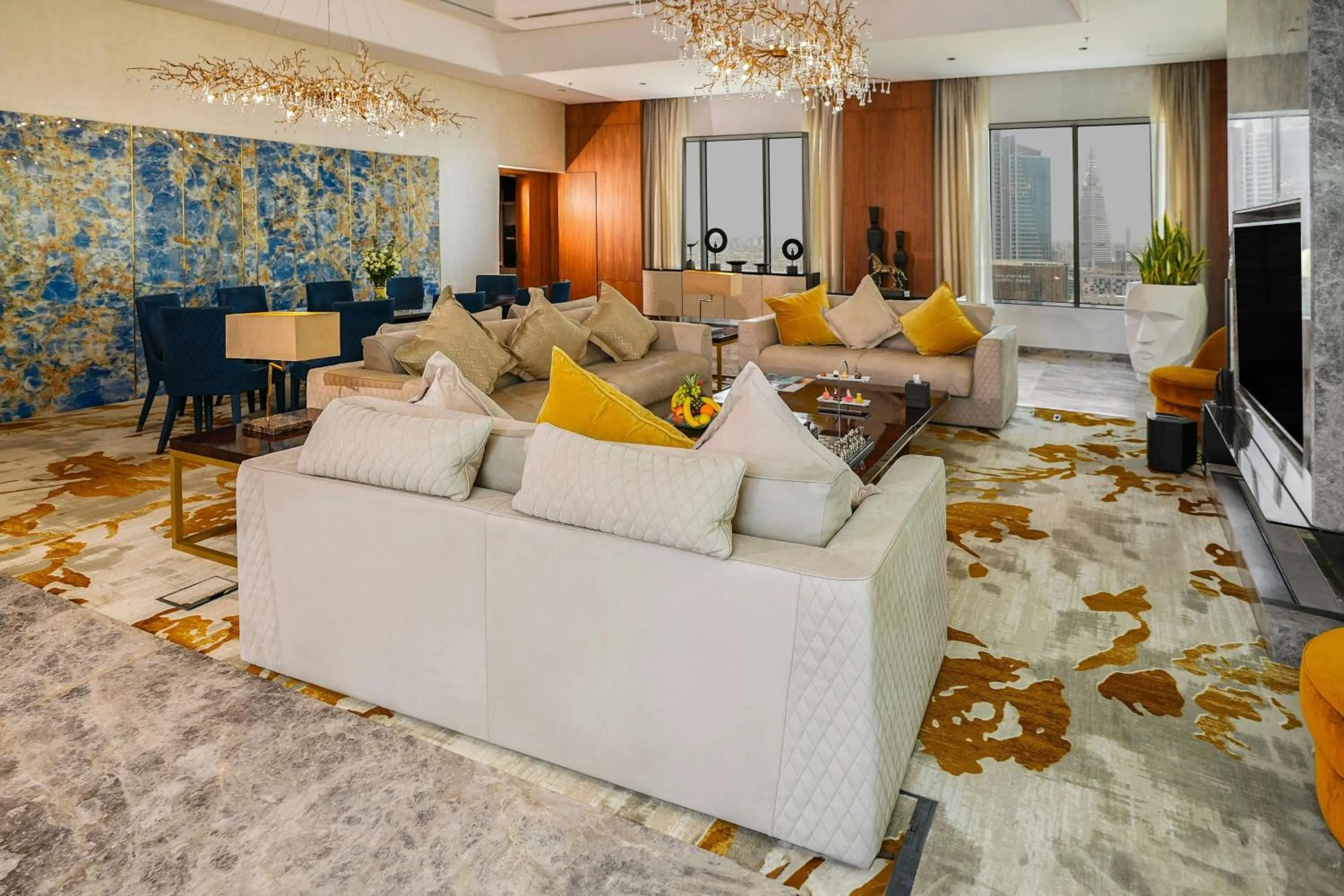 Living room in Courtyard by Marriott Riyadh Olaya