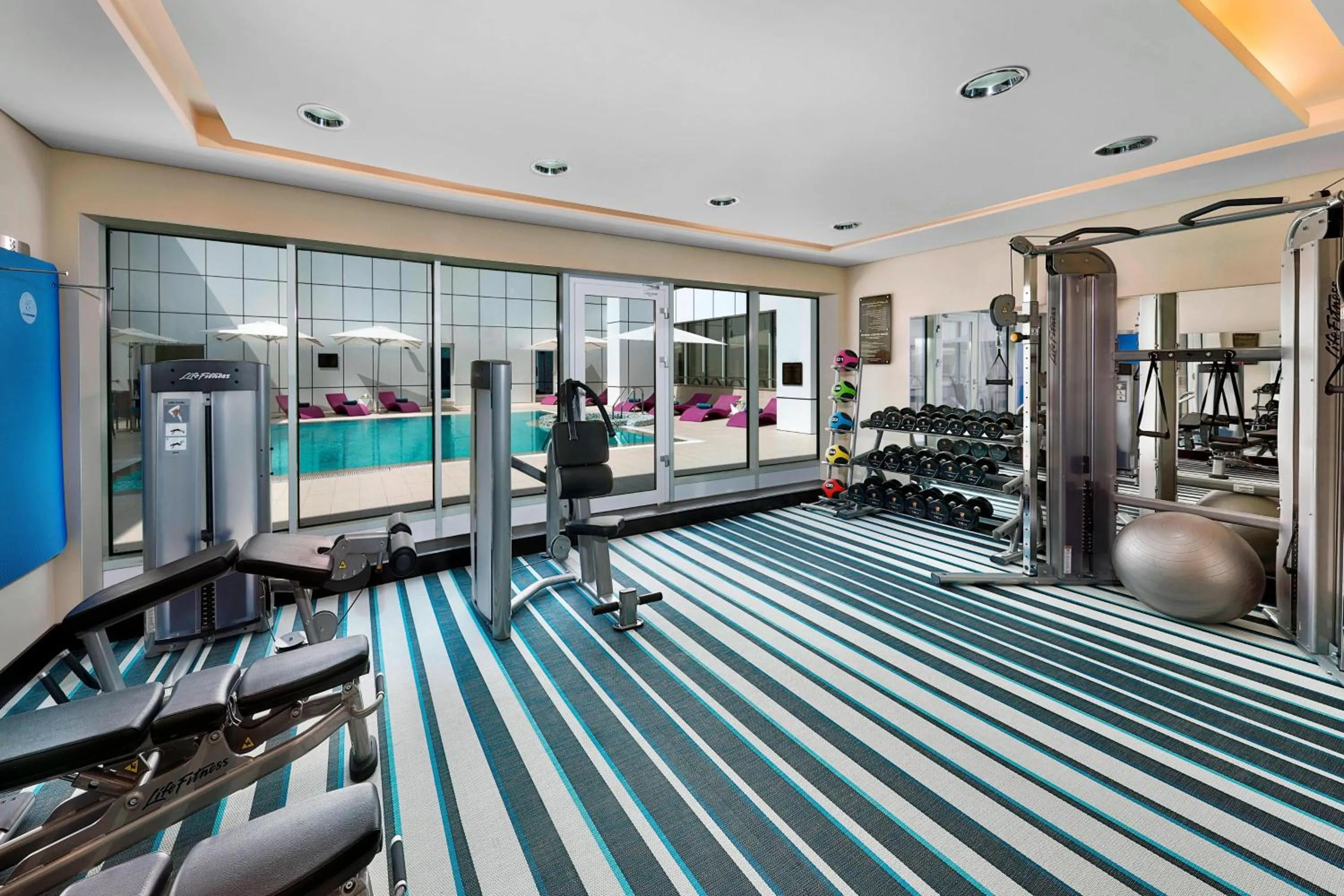 Fitness centre/facilities in Courtyard by Marriott Riyadh Olaya