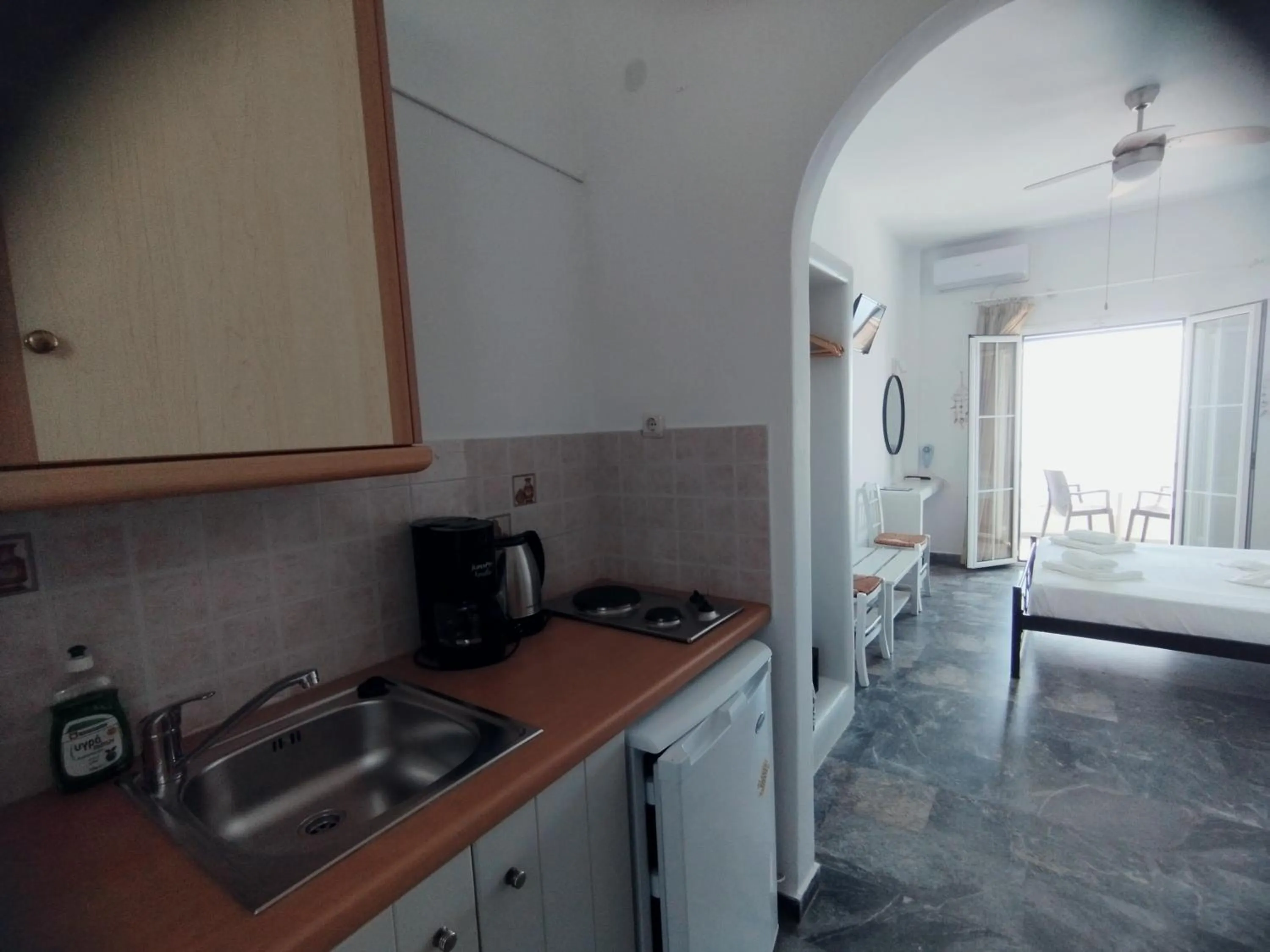 Kitchen or kitchenette in Marisini Sea View