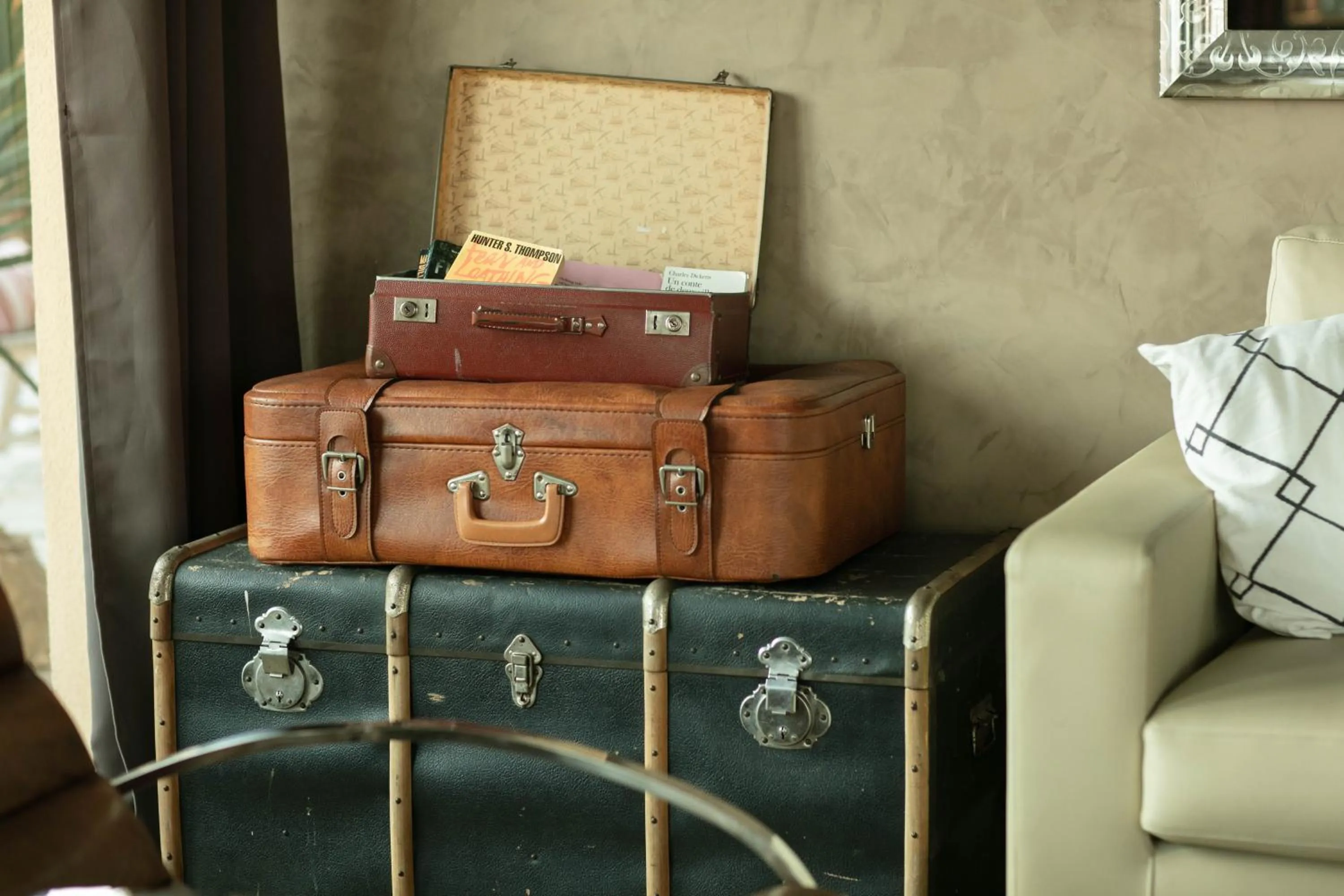 Living room in Hôtel Le Collier