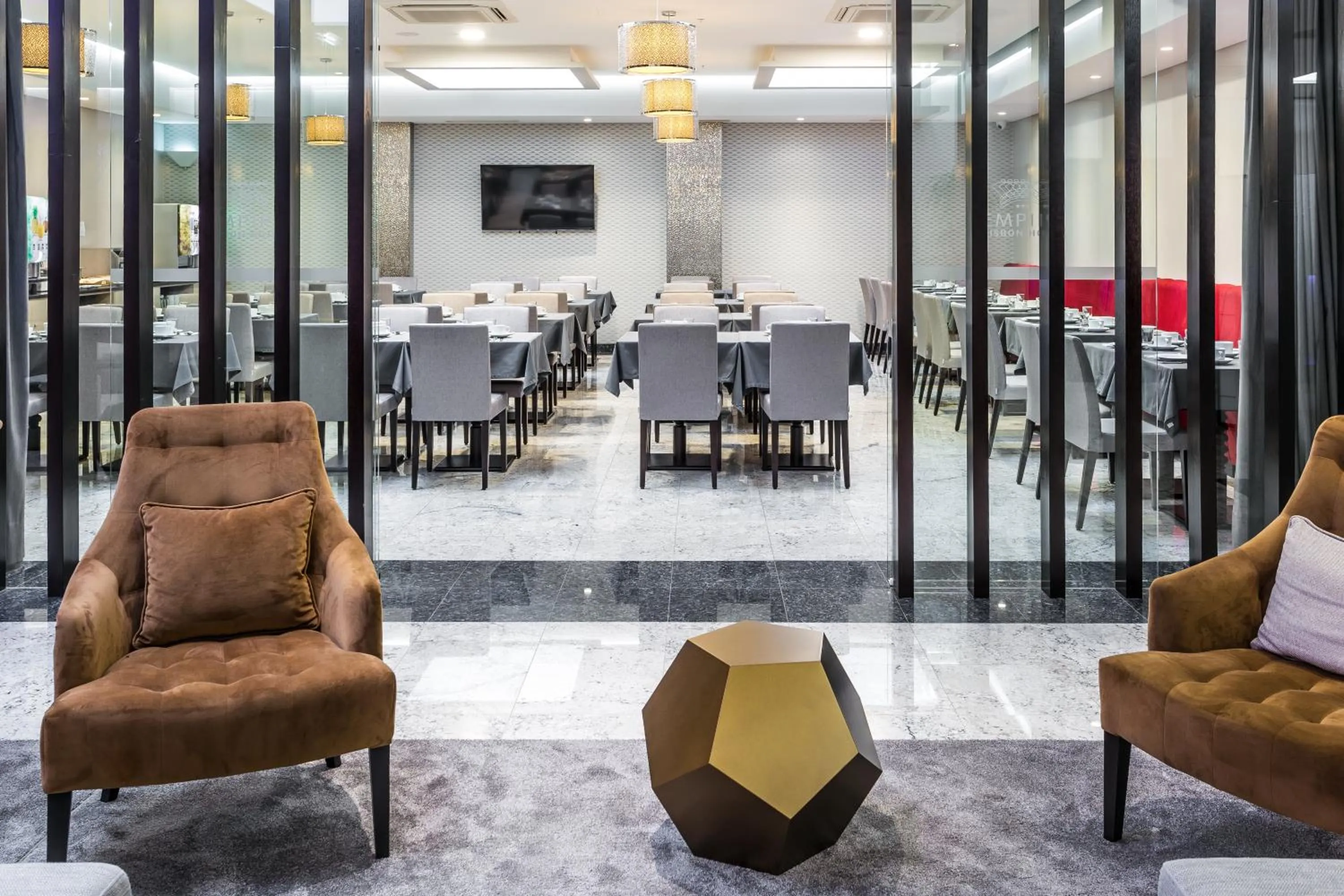 Continental breakfast in Empire Lisbon Hotel