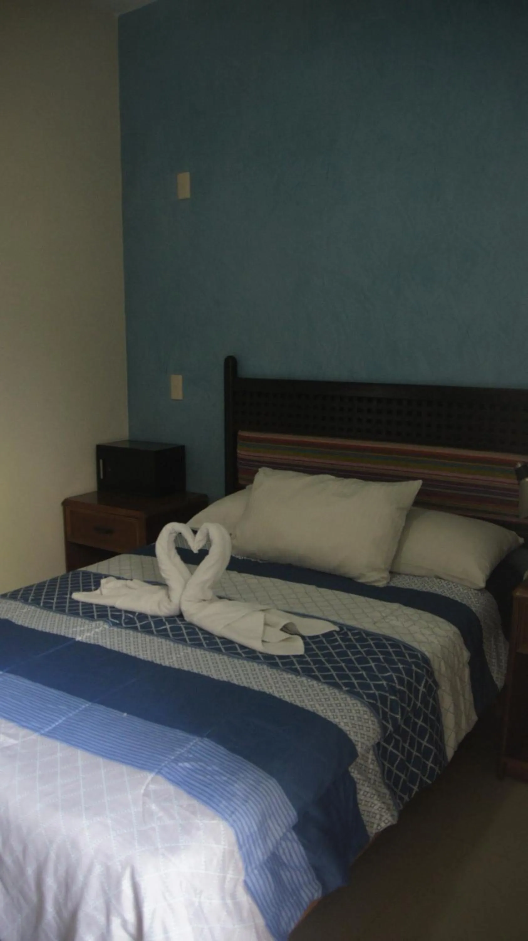 Bed in Casa del Parque Vallarta