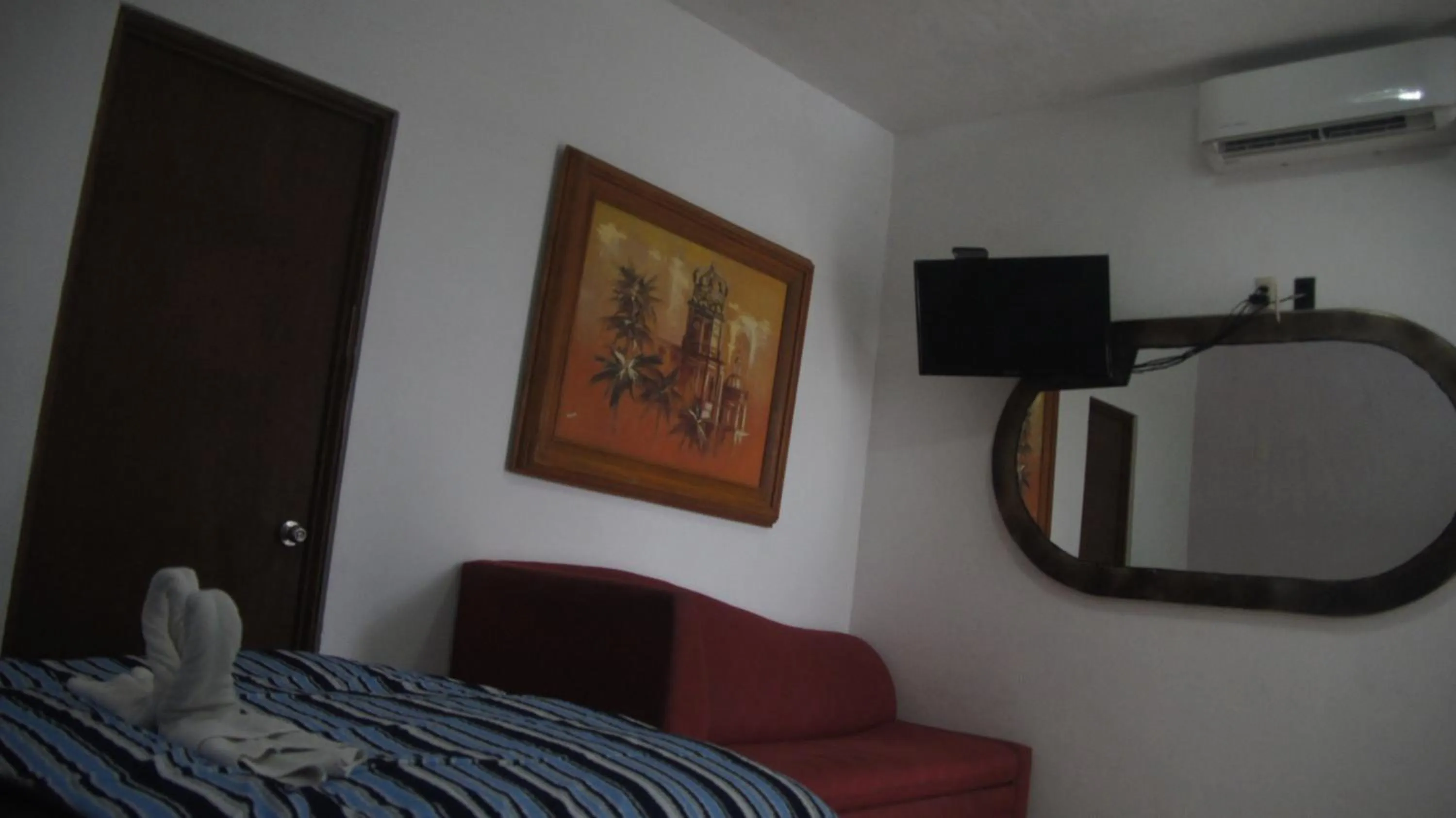 Bed in Casa del Parque Vallarta