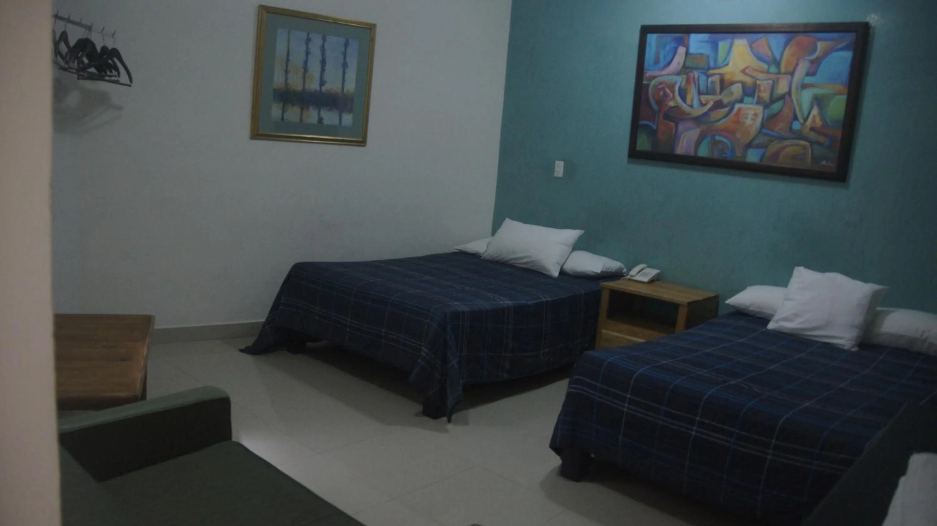 Bed in Casa del Parque Vallarta