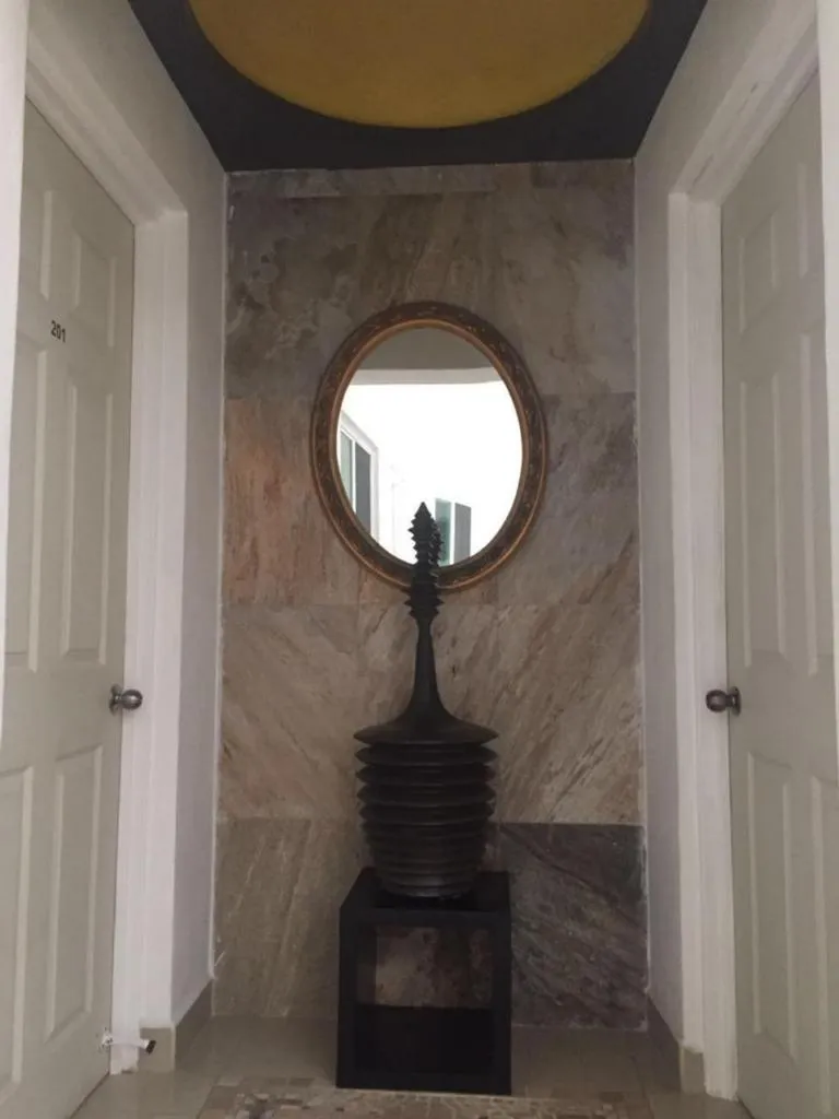 Decorative detail in Casa del Parque Vallarta