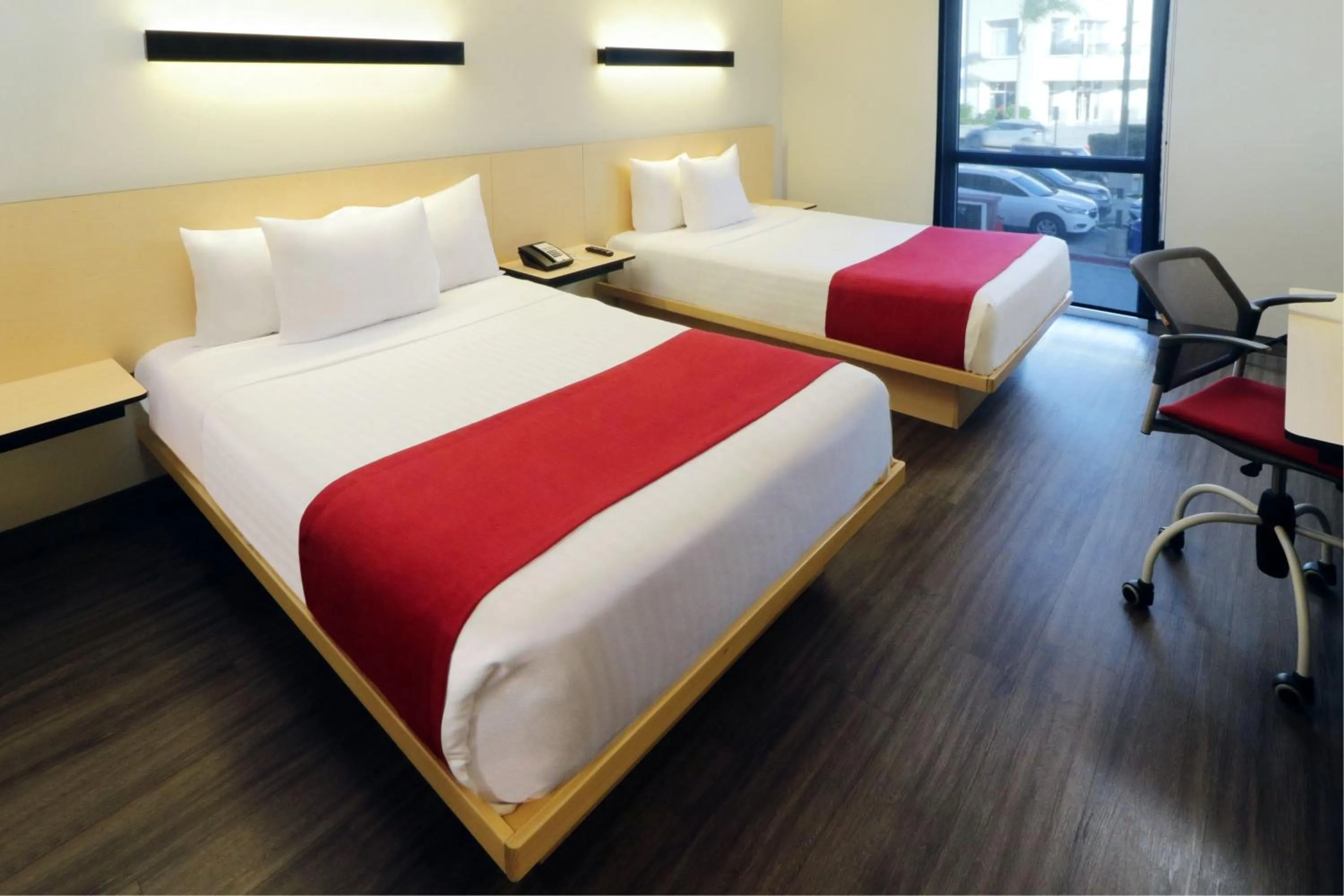 Bedroom, Bed in City Express by Marriott Rosarito
