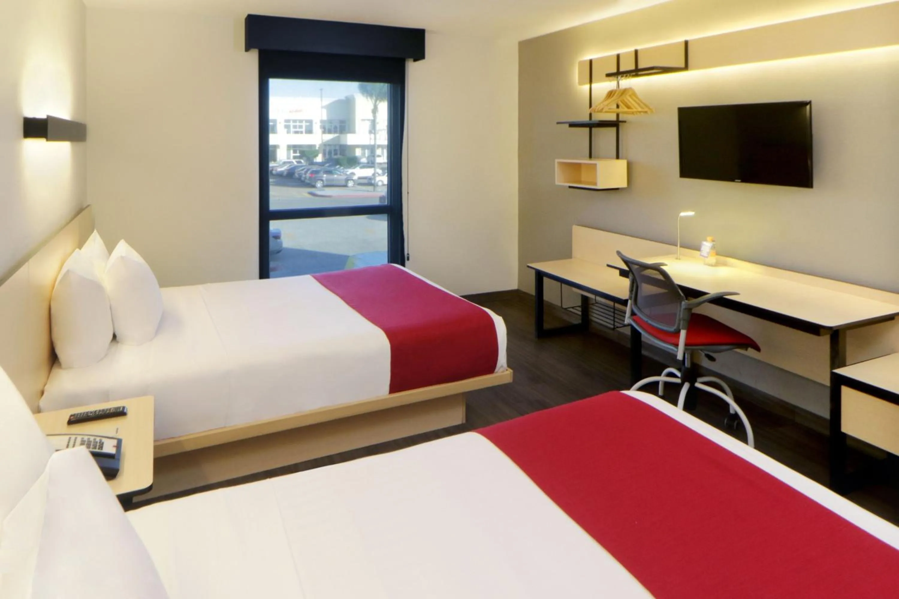 Bedroom, Bed in City Express by Marriott Rosarito