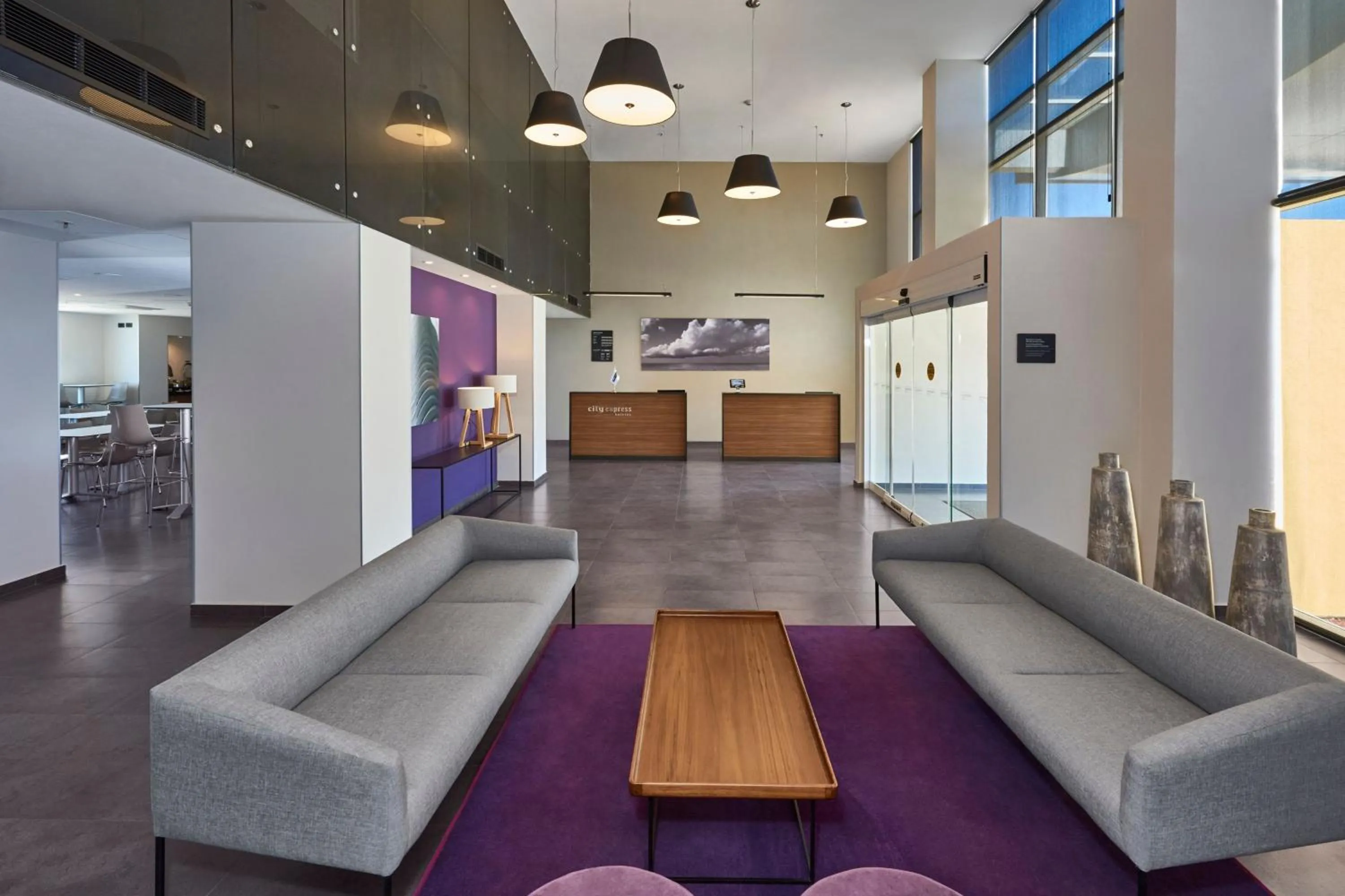 Lobby or reception in City Express by Marriott Rosarito