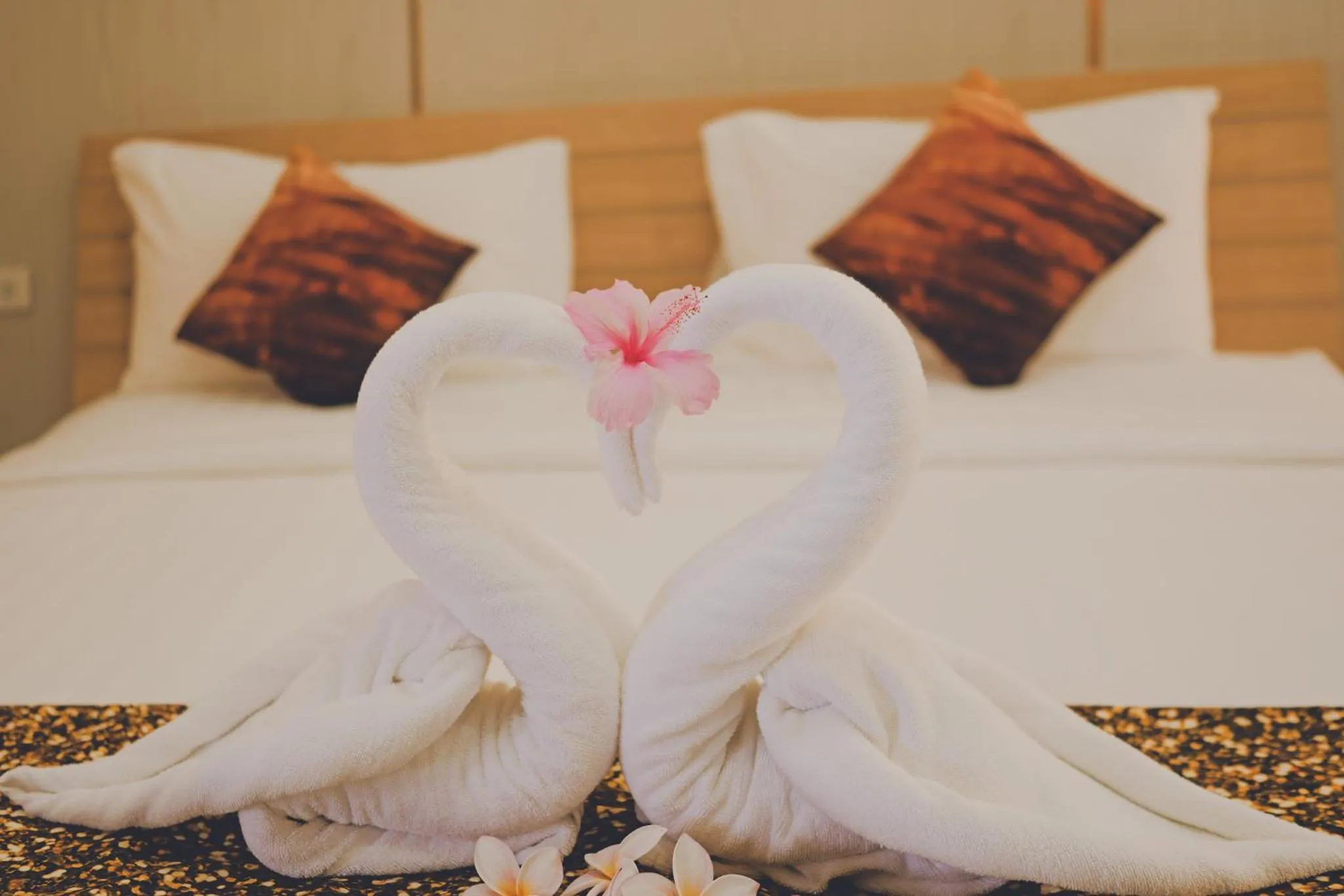 Bed in AU Place Hotel