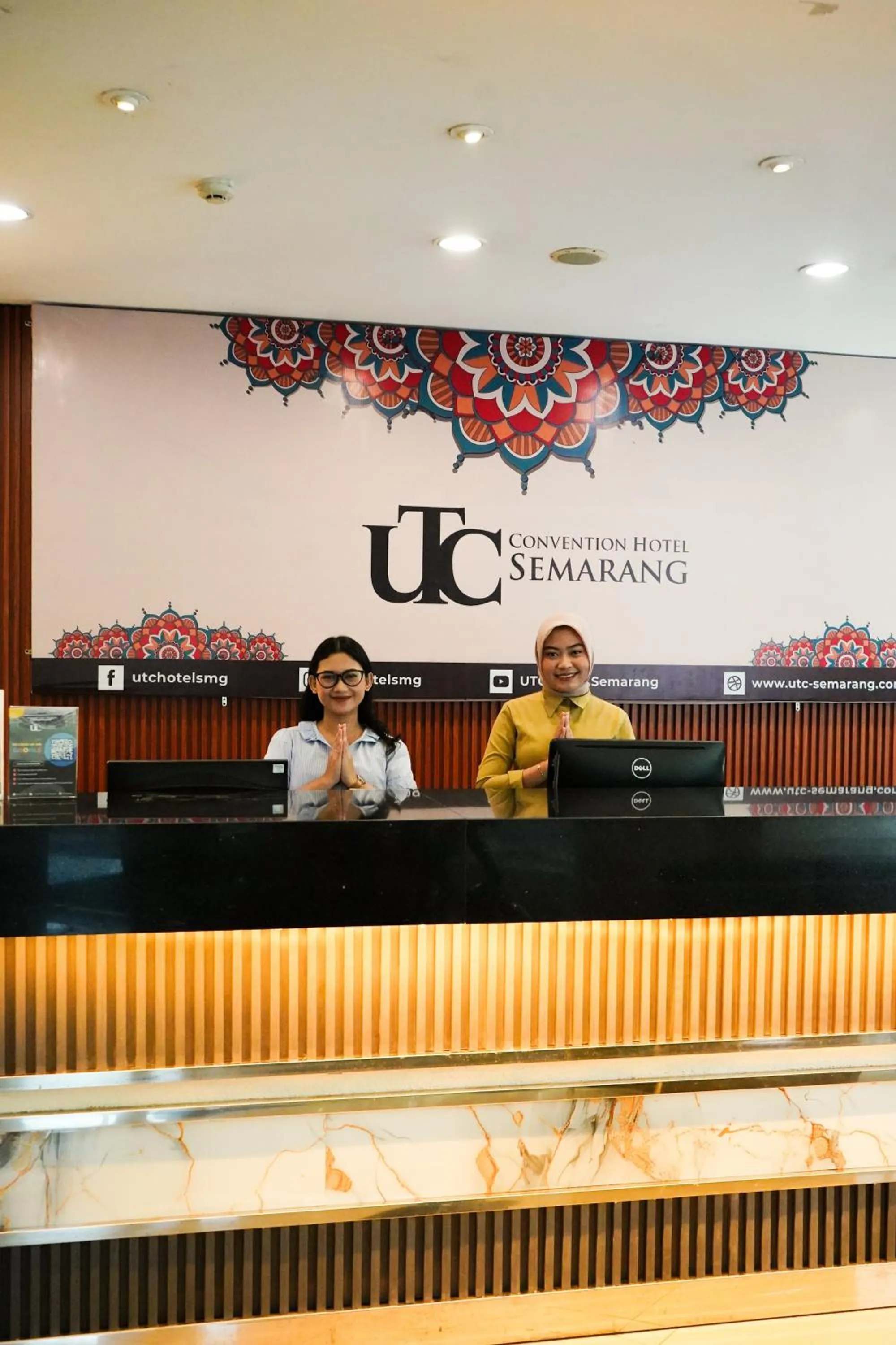 Lobby or reception in UTC Hotel Semarang