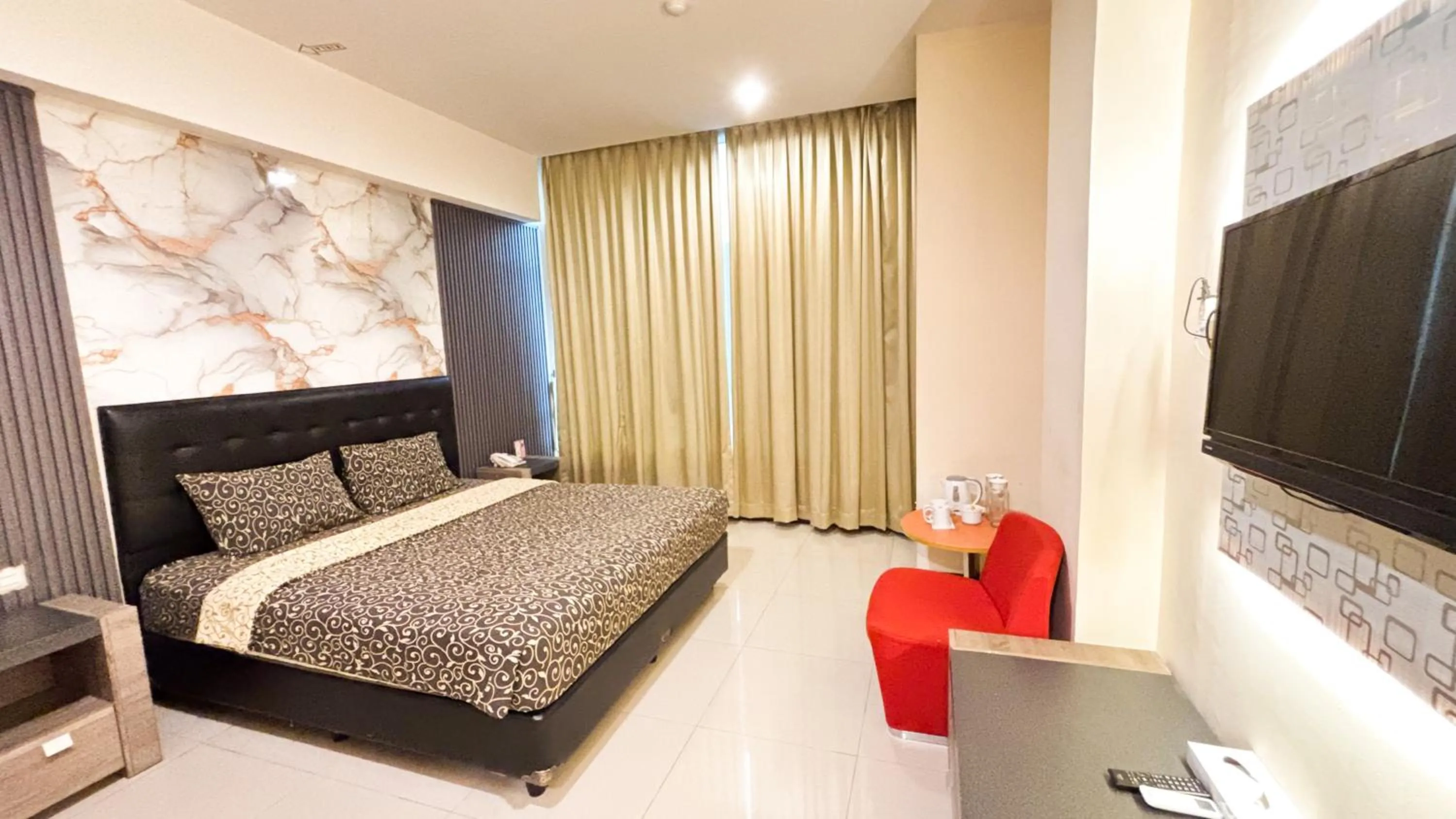 Bed in UTC Hotel Semarang