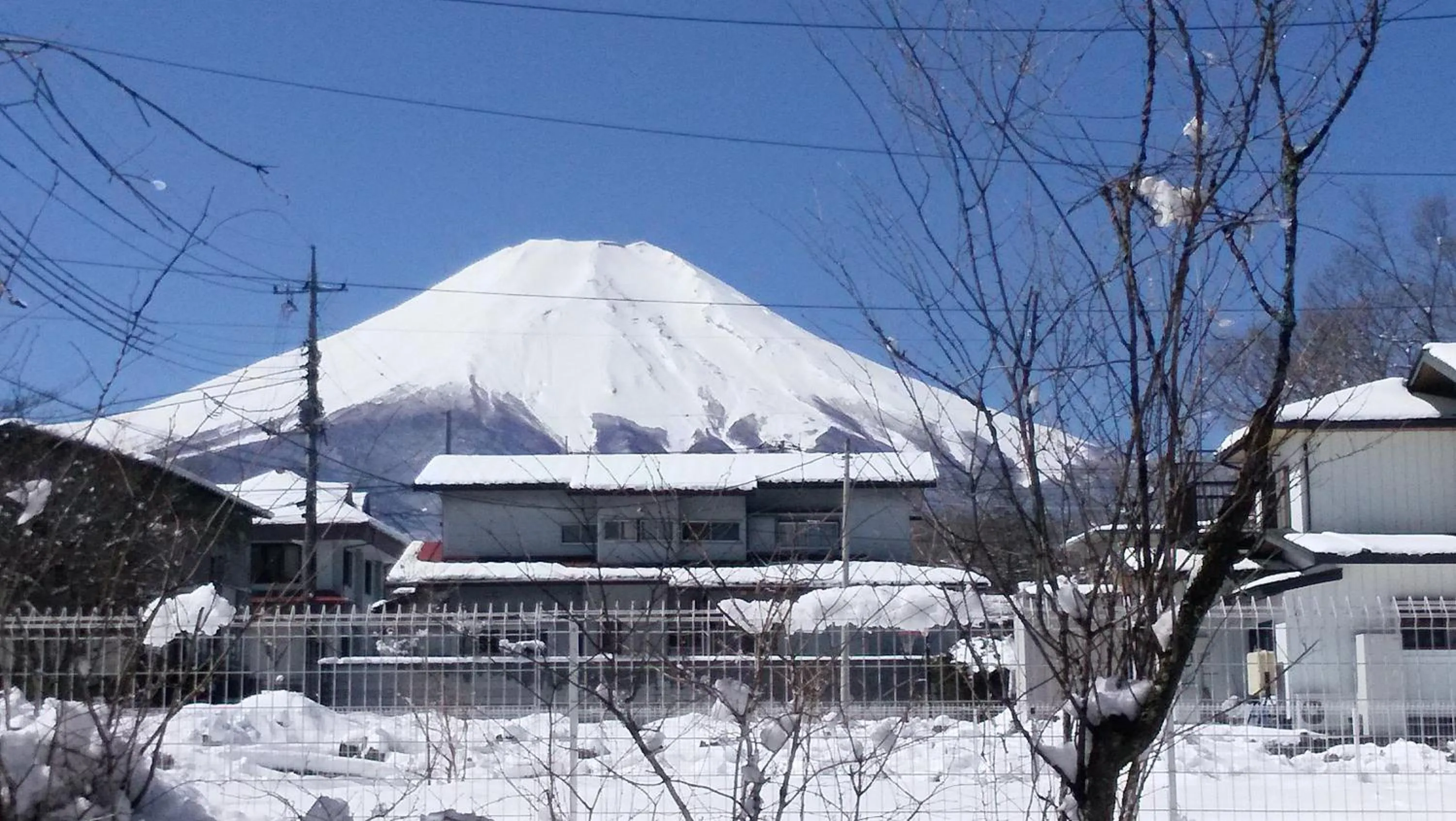 Garden in Yamanakako Pension Pause