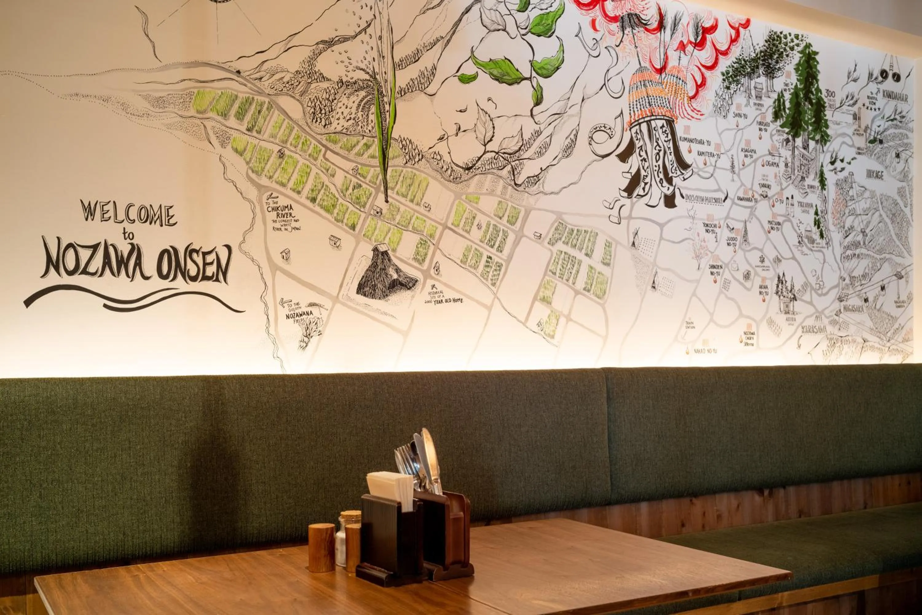 Restaurant/places to eat in Tanuki Nozawa