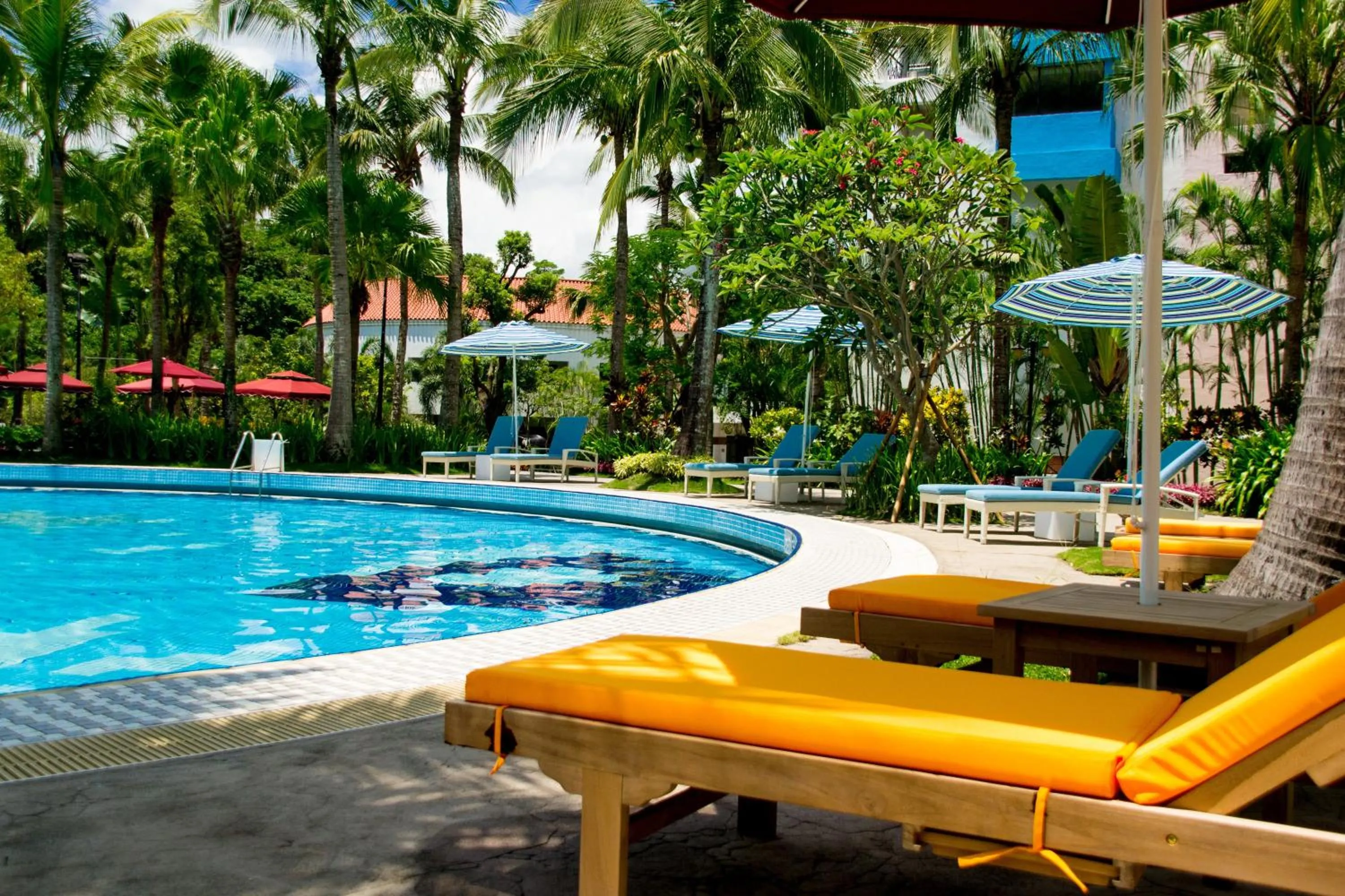 Swimming pool in HOTEL CHAM CHAM - Tainan