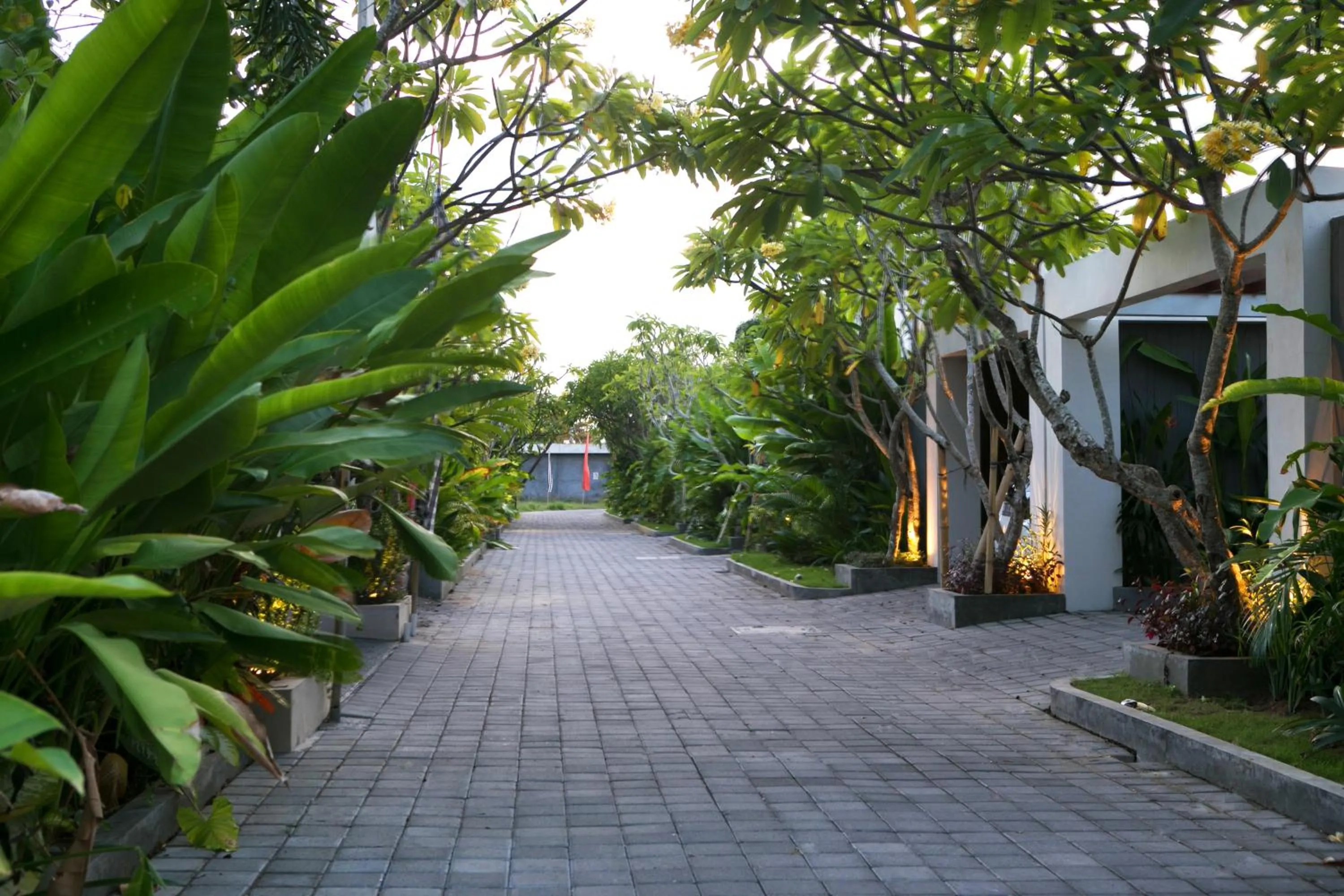 Facade/entrance in Kedonganan Beach Villa