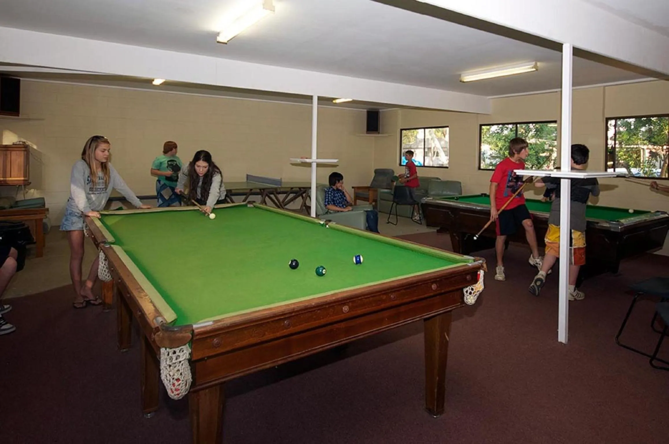 Game Room in Nagambie Caravan Park & Motel