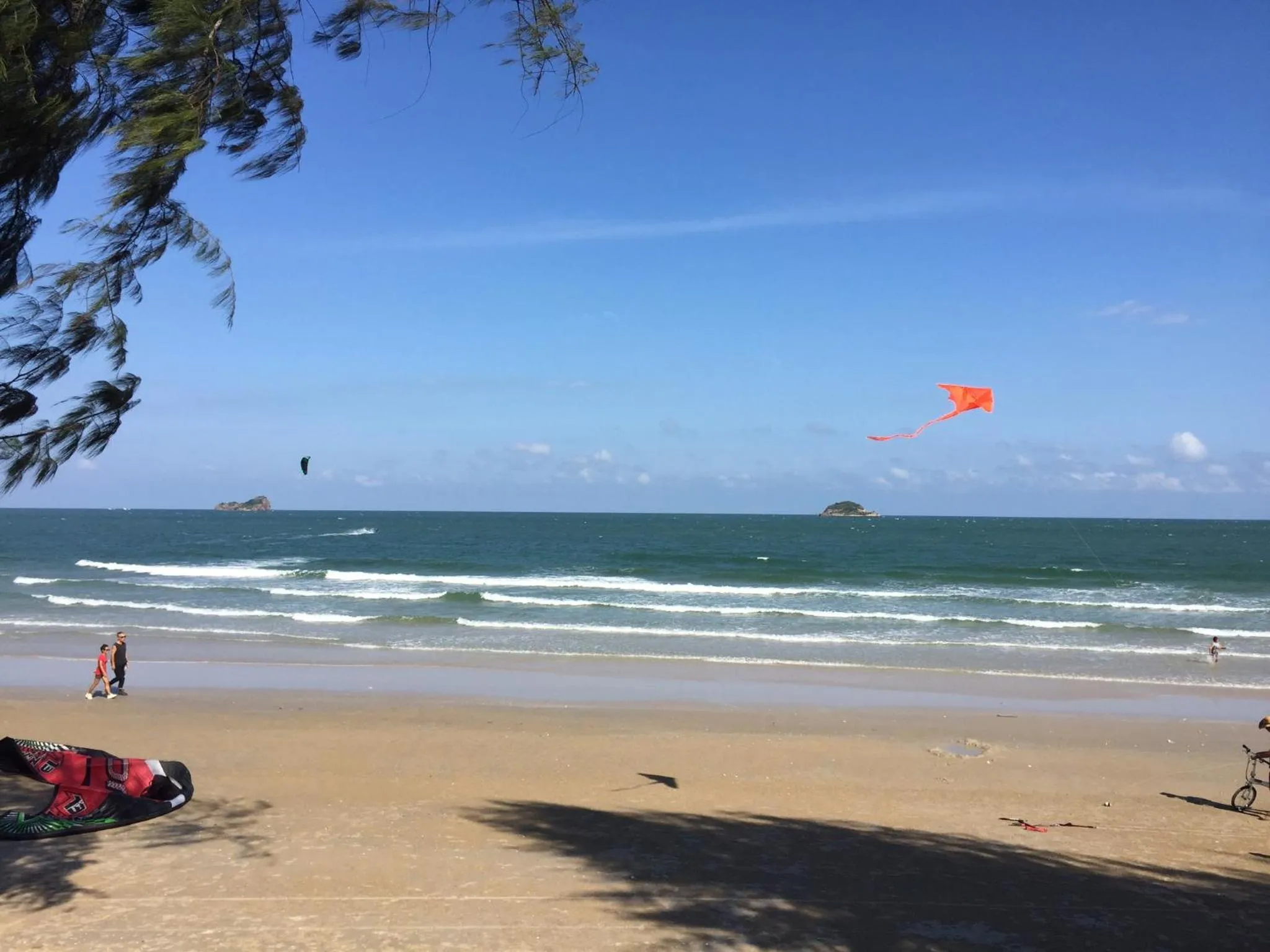 Beach in Away Las Tortugas at Hua Hin