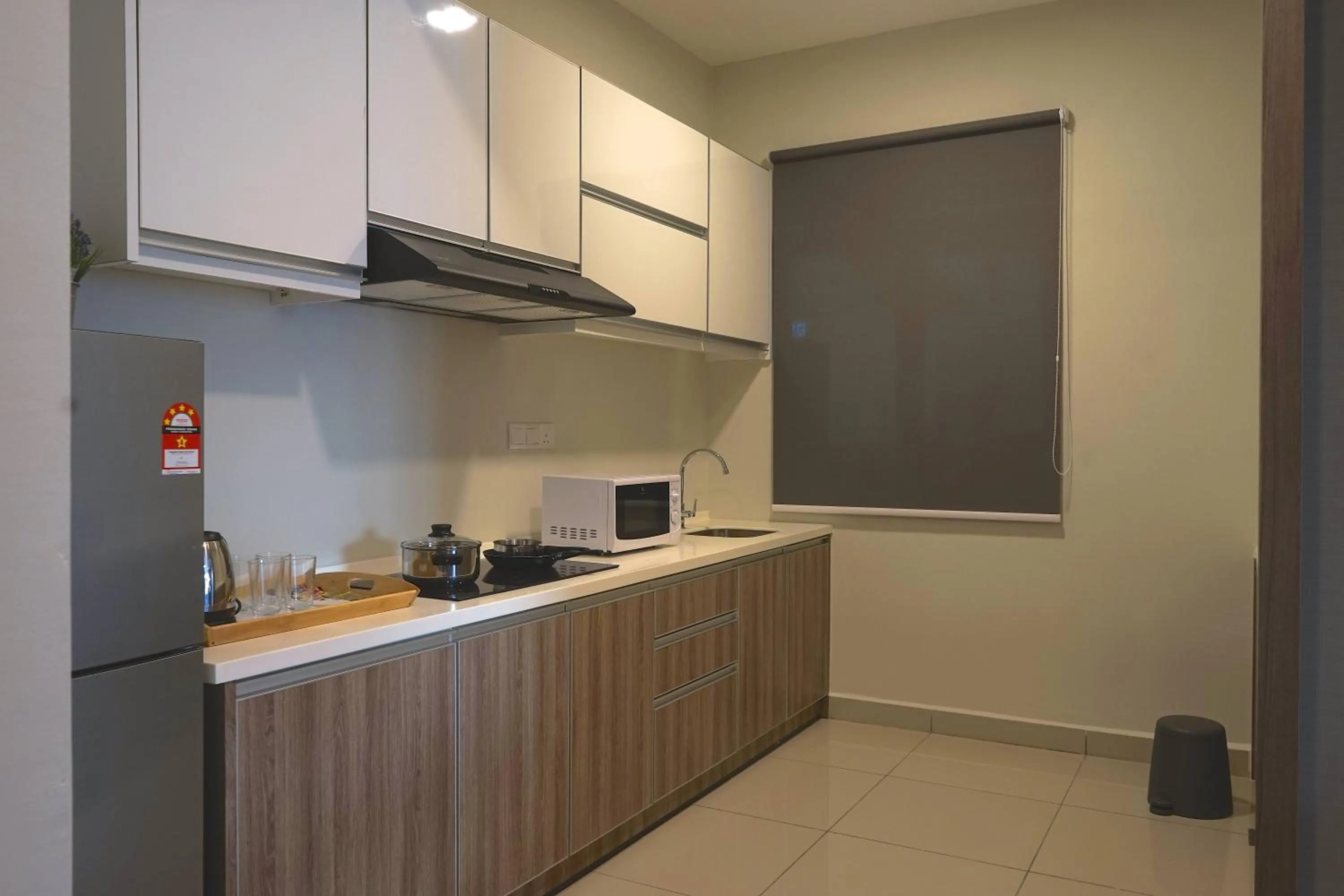 Kitchen or kitchenette in The Majestic Ipoh by The Osborne