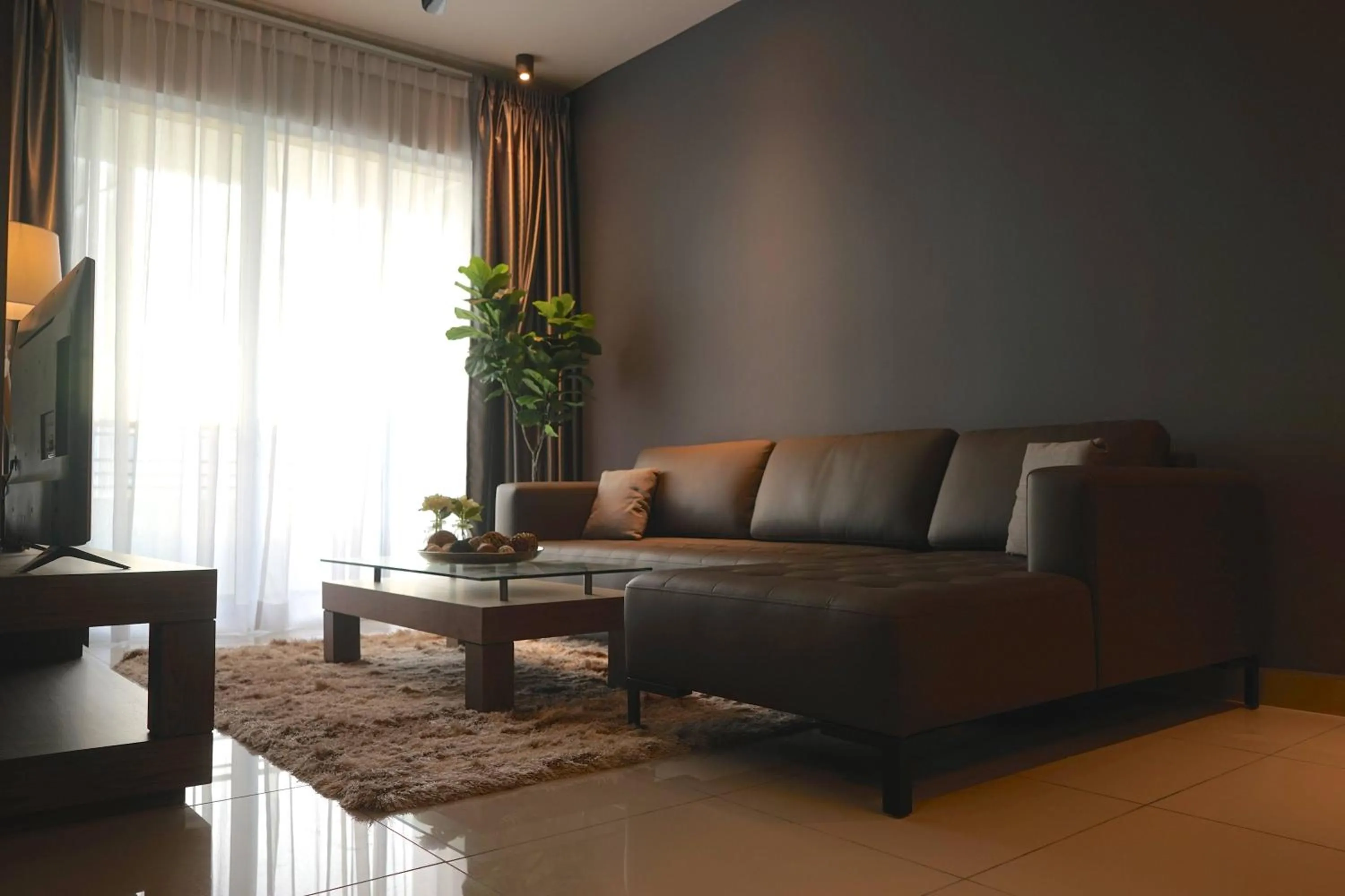 Living room in The Majestic Ipoh by The Osborne