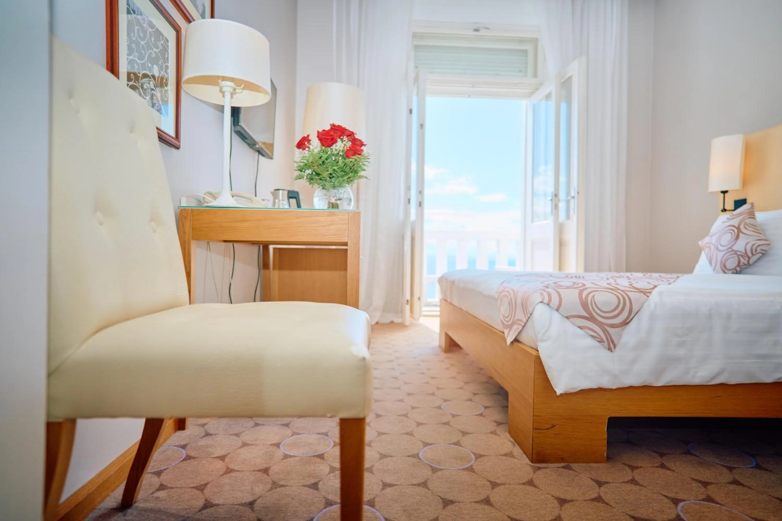 Bed in ASTORIA Hotel Opatija