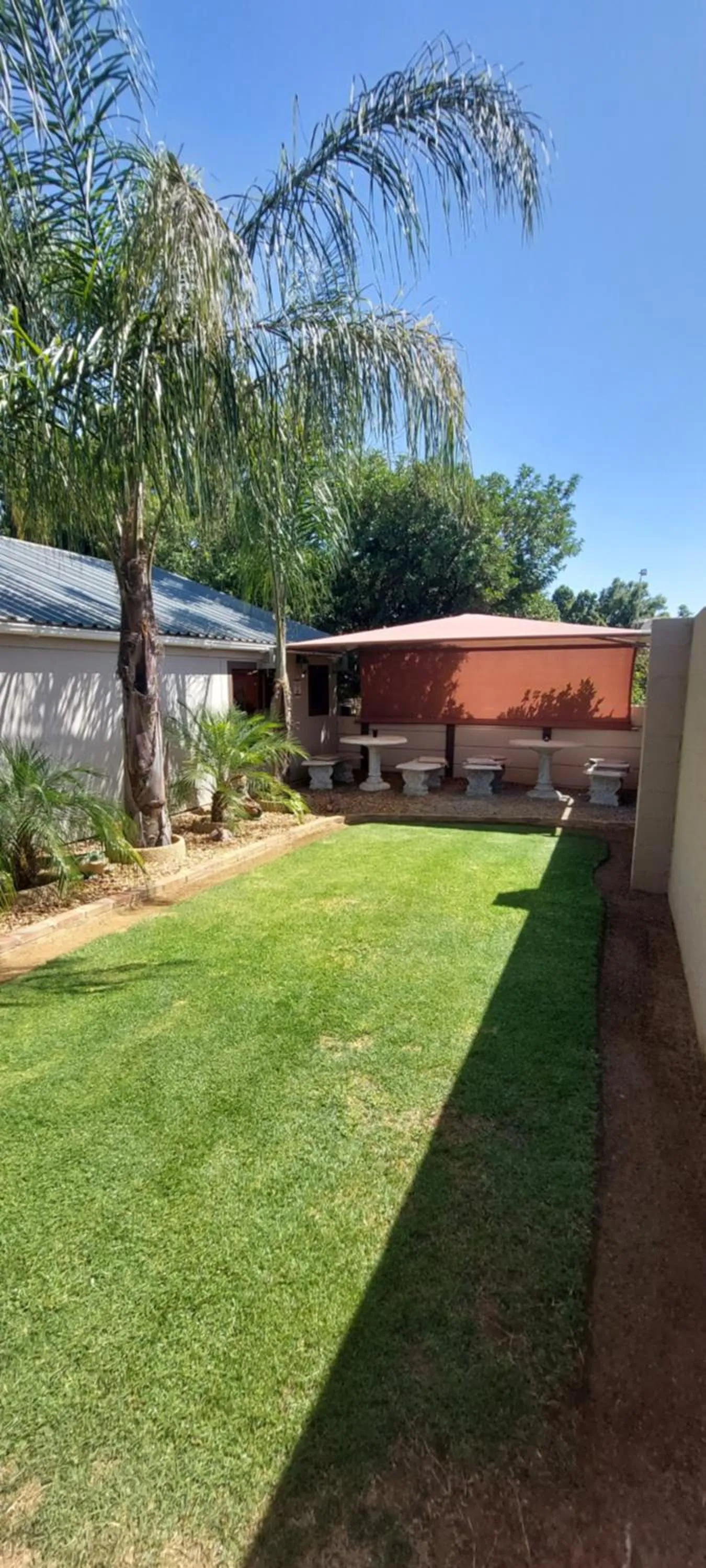 Garden in SuNel's Guest Rooms