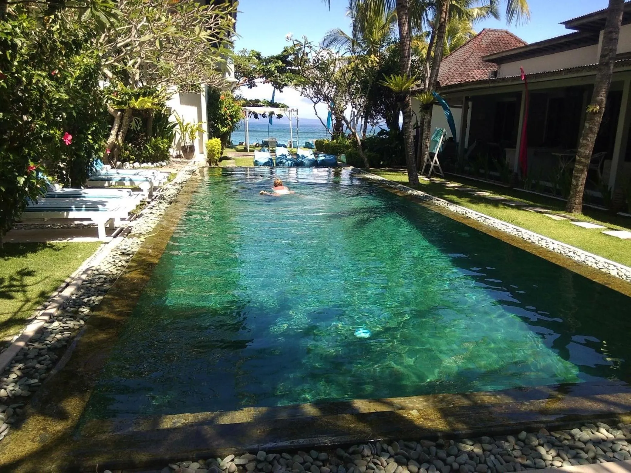 Swimming pool in Aquaria Eco Resort