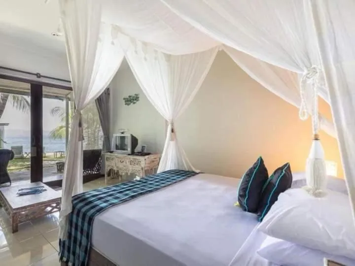 Bed in Aquaria Eco Resort