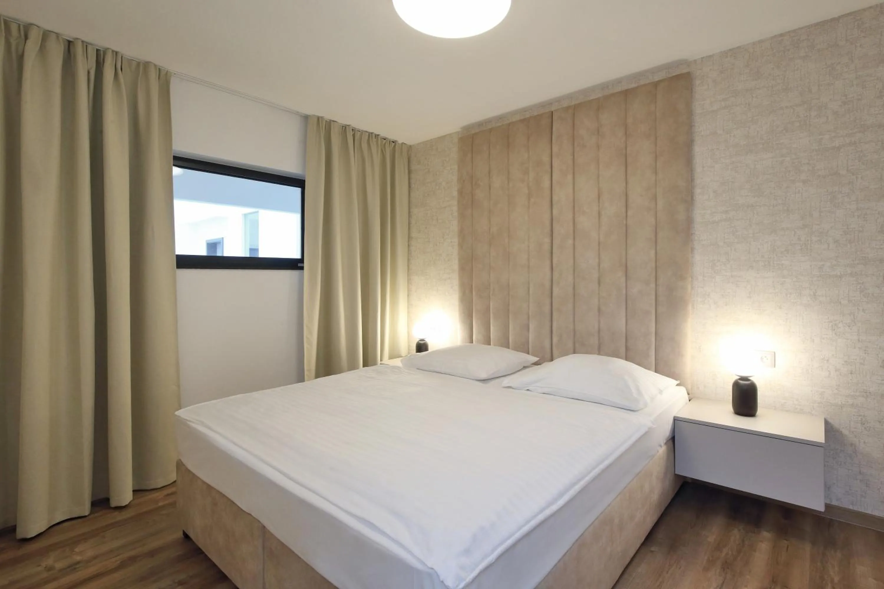 Bed in Parkhotel Carlsbad Inn