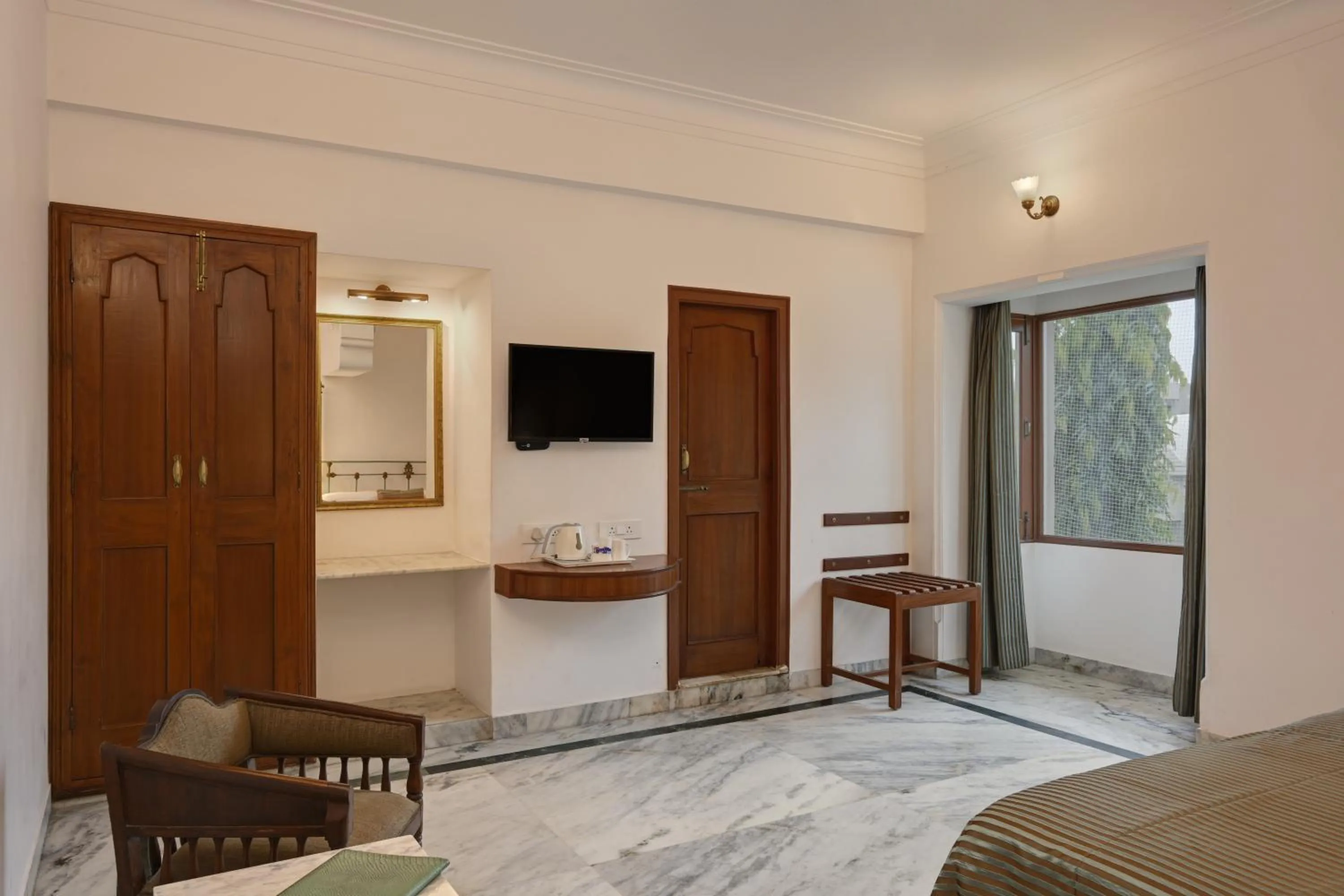 View (from property/room), Bed in Rampratap Palace by Fateh Collection