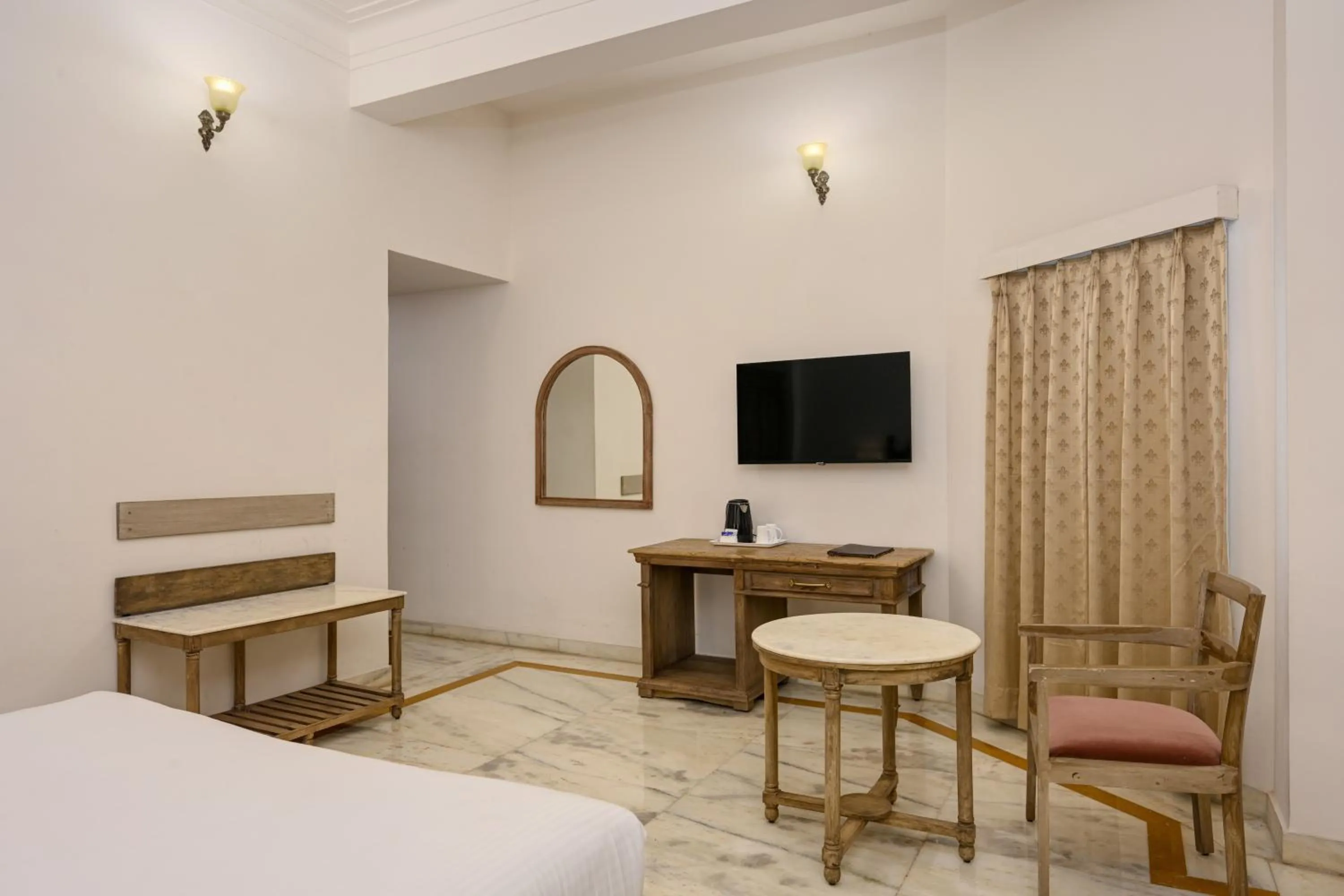View (from property/room), Bed in Rampratap Palace by Fateh Collection