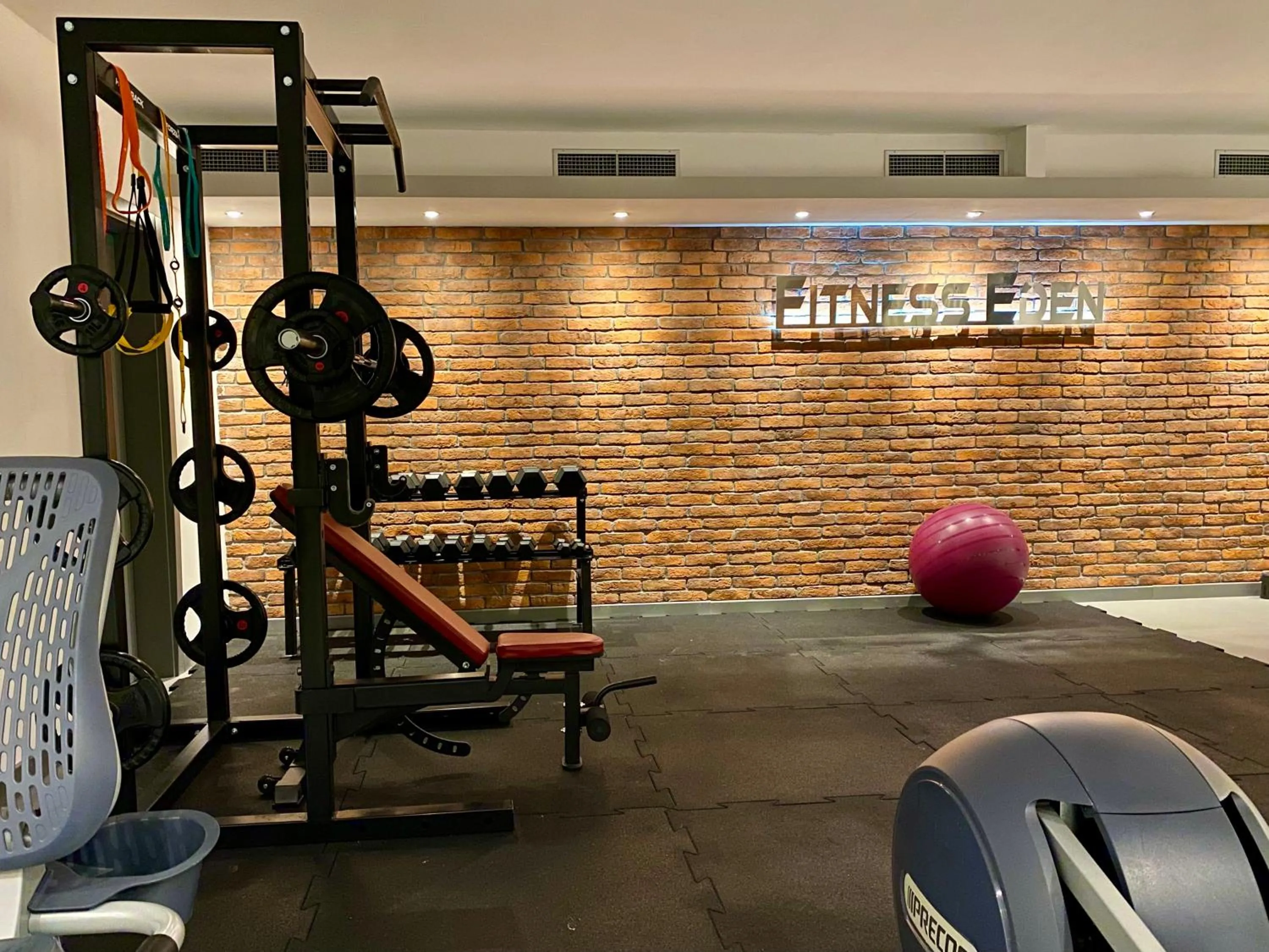 Fitness centre/facilities in Hotel Eden