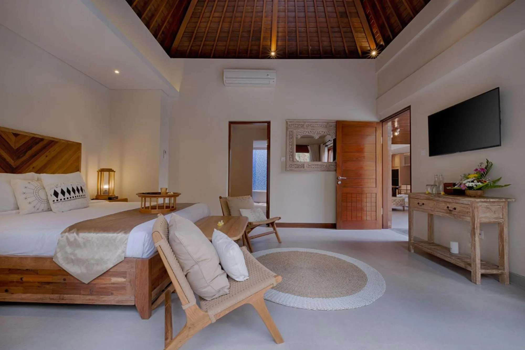 Photo of the whole room, Bed in Mas Ubud Villa by Sanga Sanga Hospitality