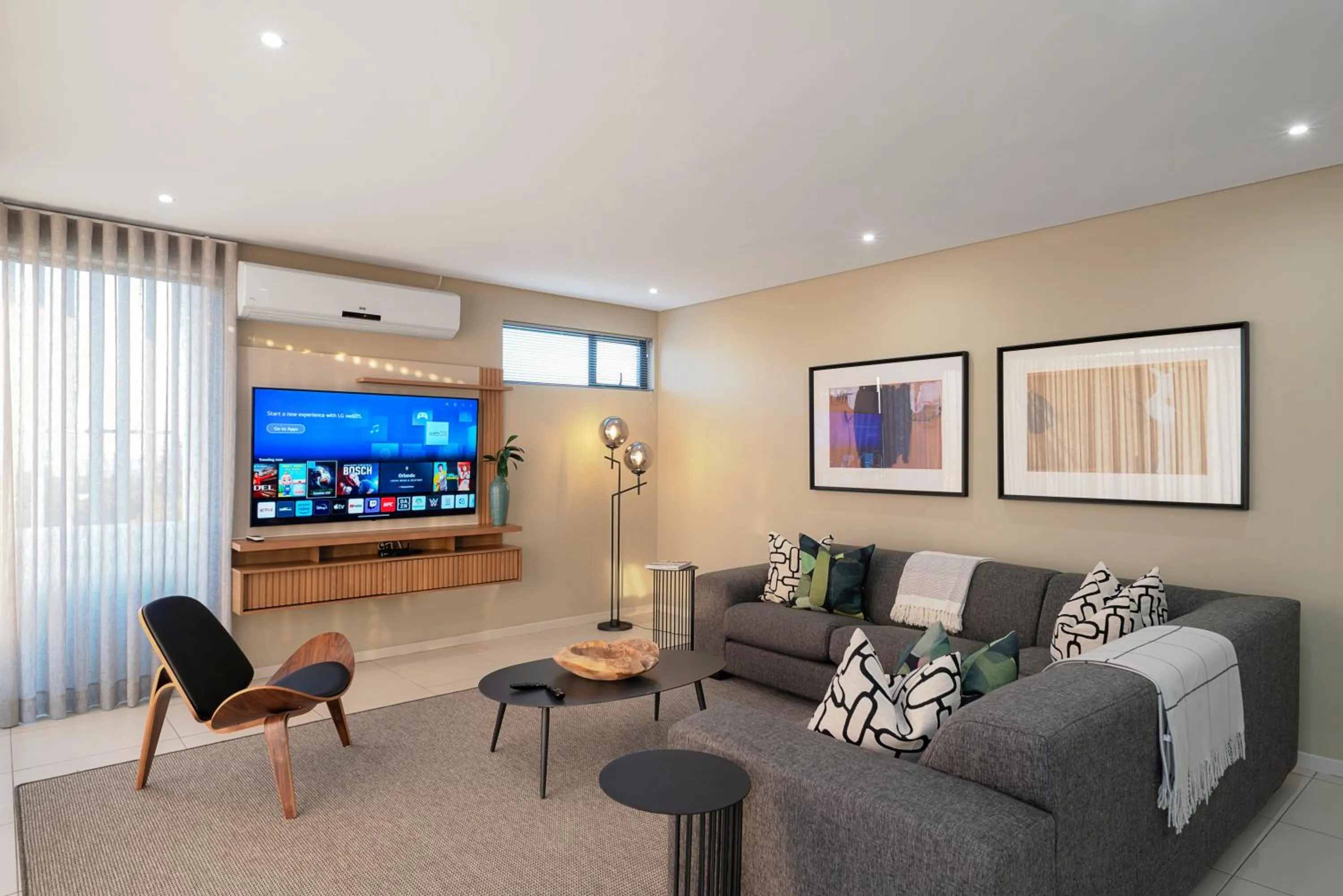 Communal lounge/ TV room in CAG The Hub Bryanston