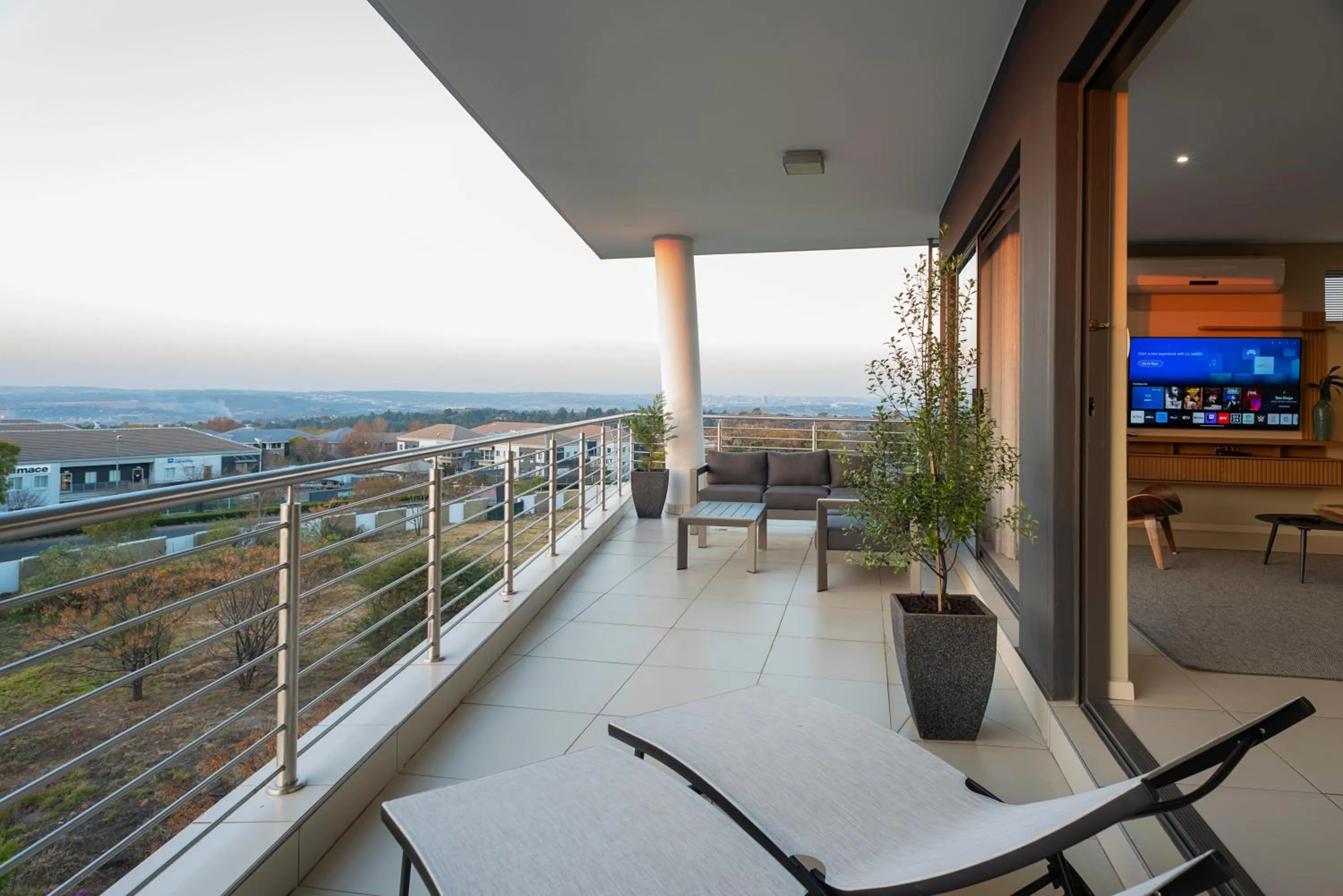 Balcony/Terrace in CAG The Hub Bryanston