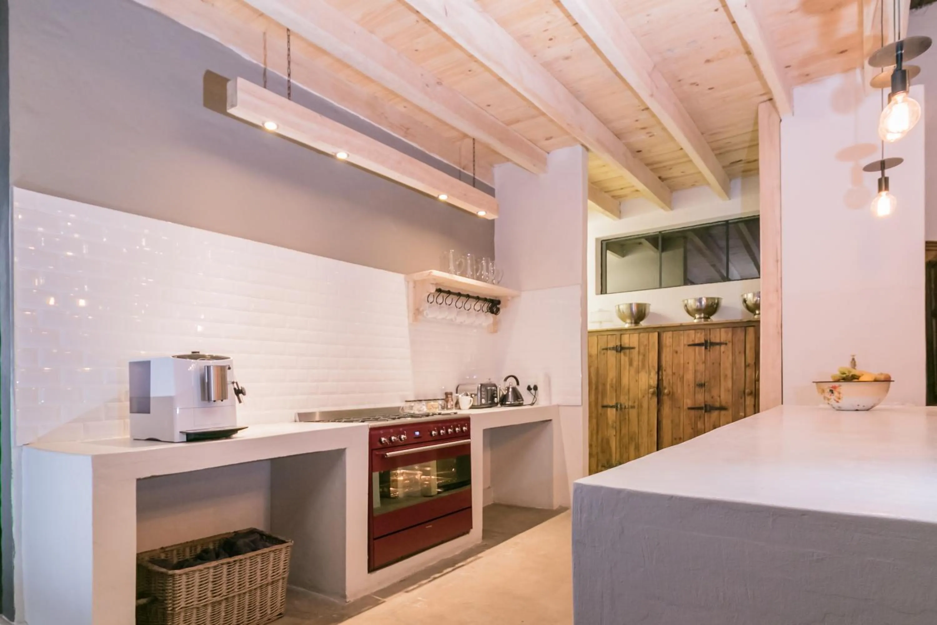 Communal kitchen in The Whyte House