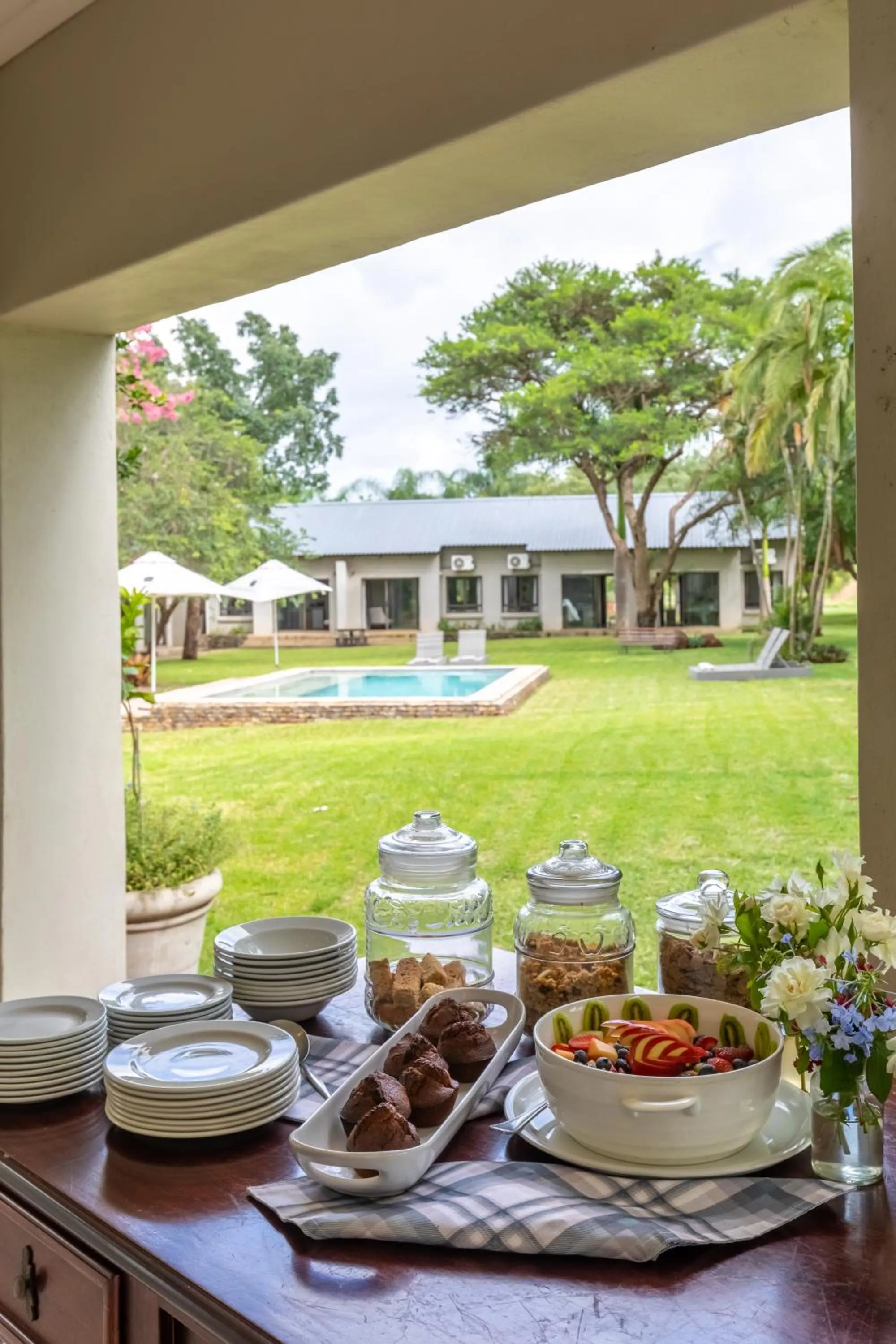 Breakfast in Hamiltons Lodge & Restaurant