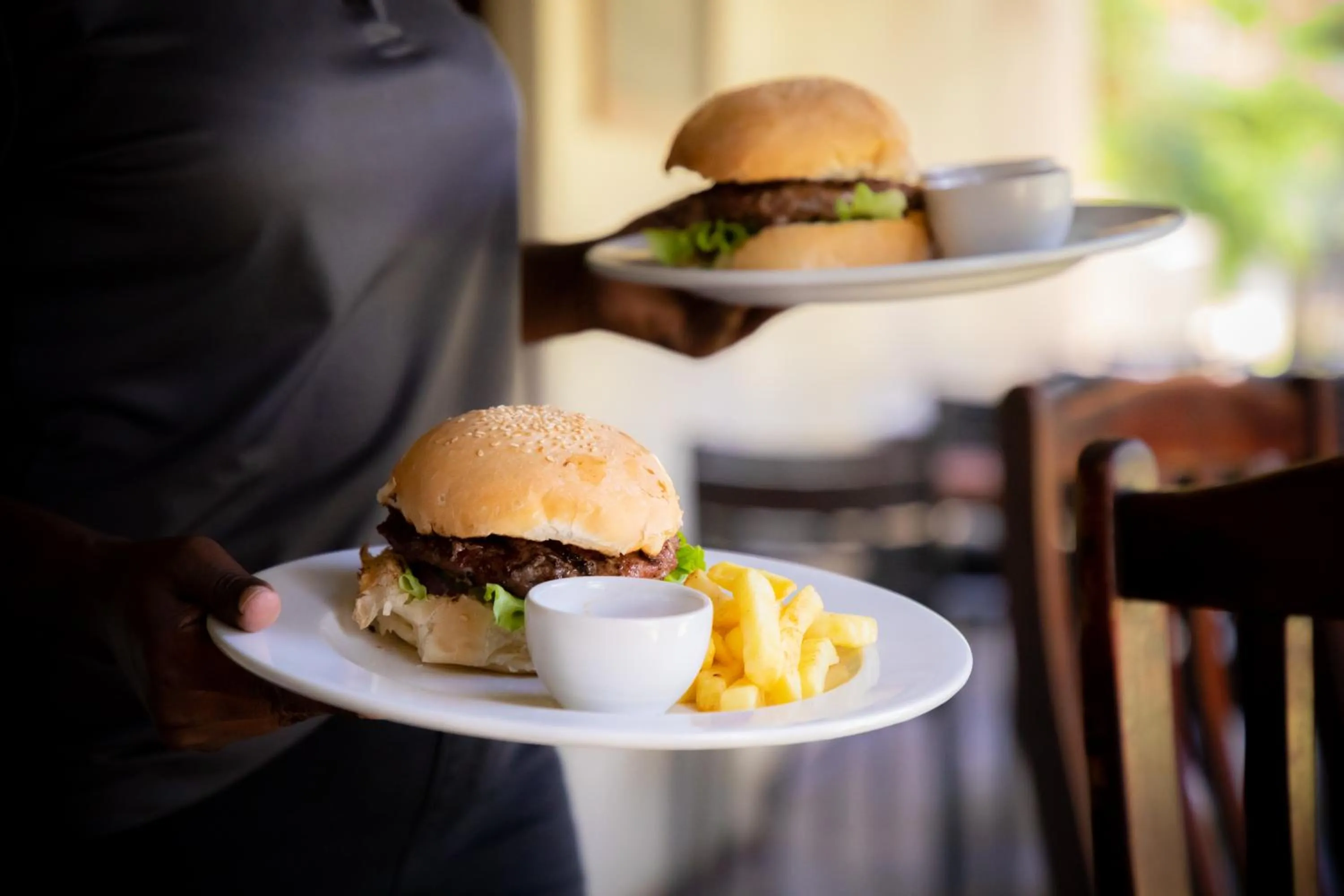 Food in Hamiltons Lodge & Restaurant