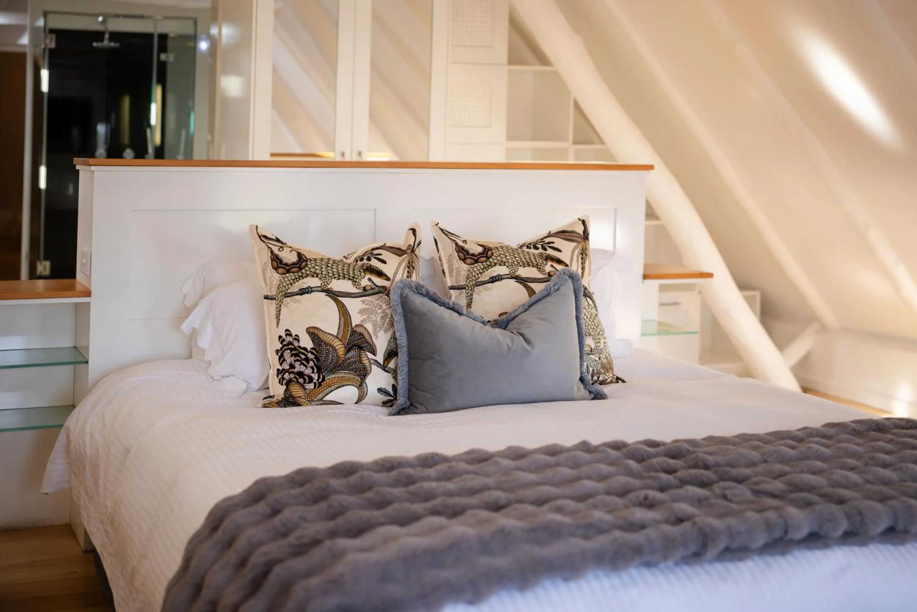 Bed in Allèe Bleue Wine Estate