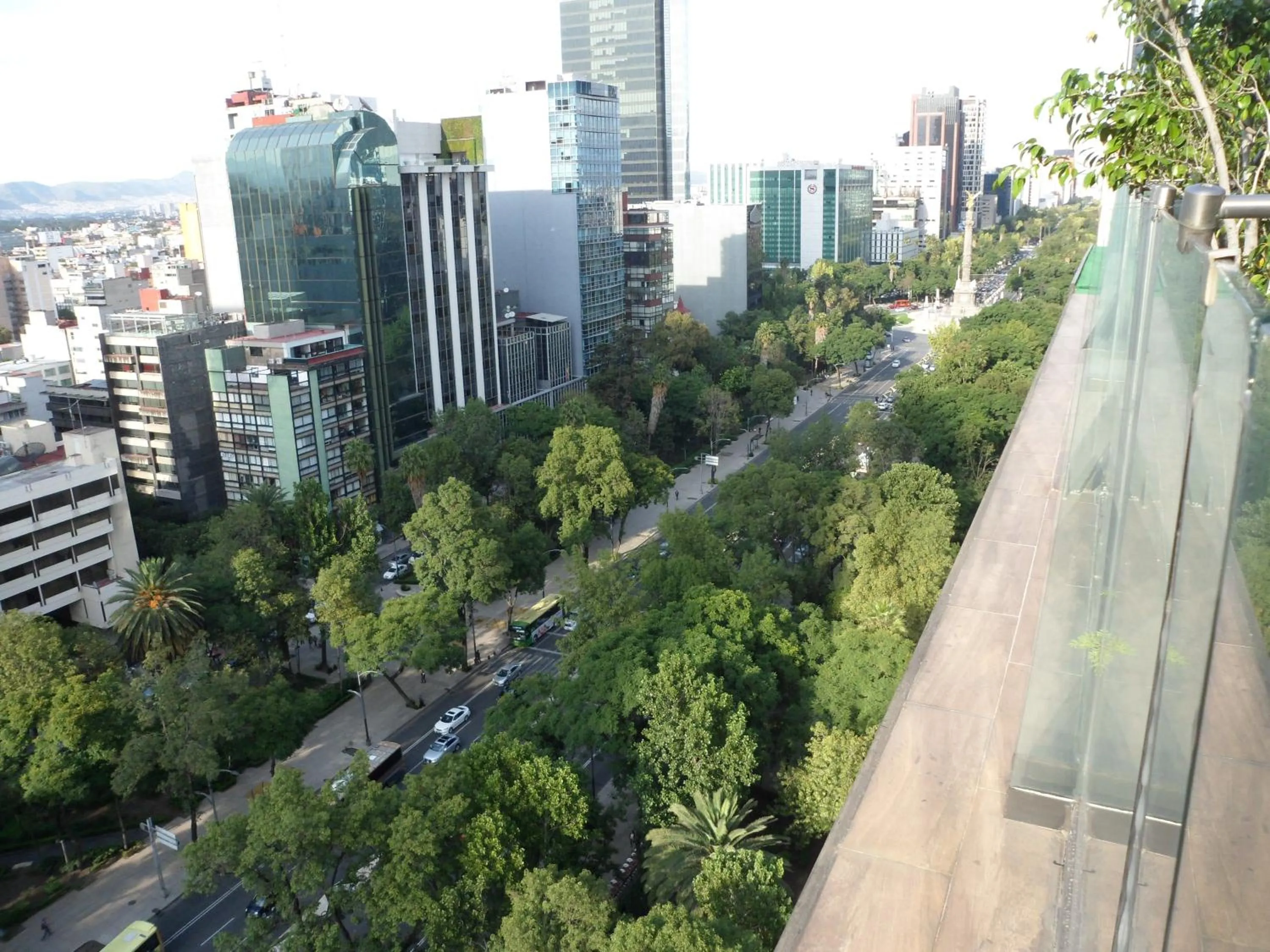 City view in Capri Reforma 410