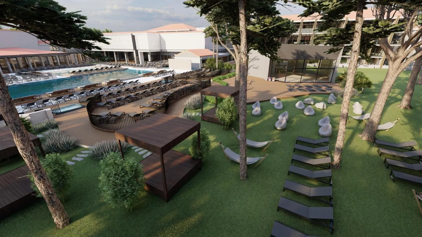 Swimming pool in Hotel Pelegrin Plava Laguna