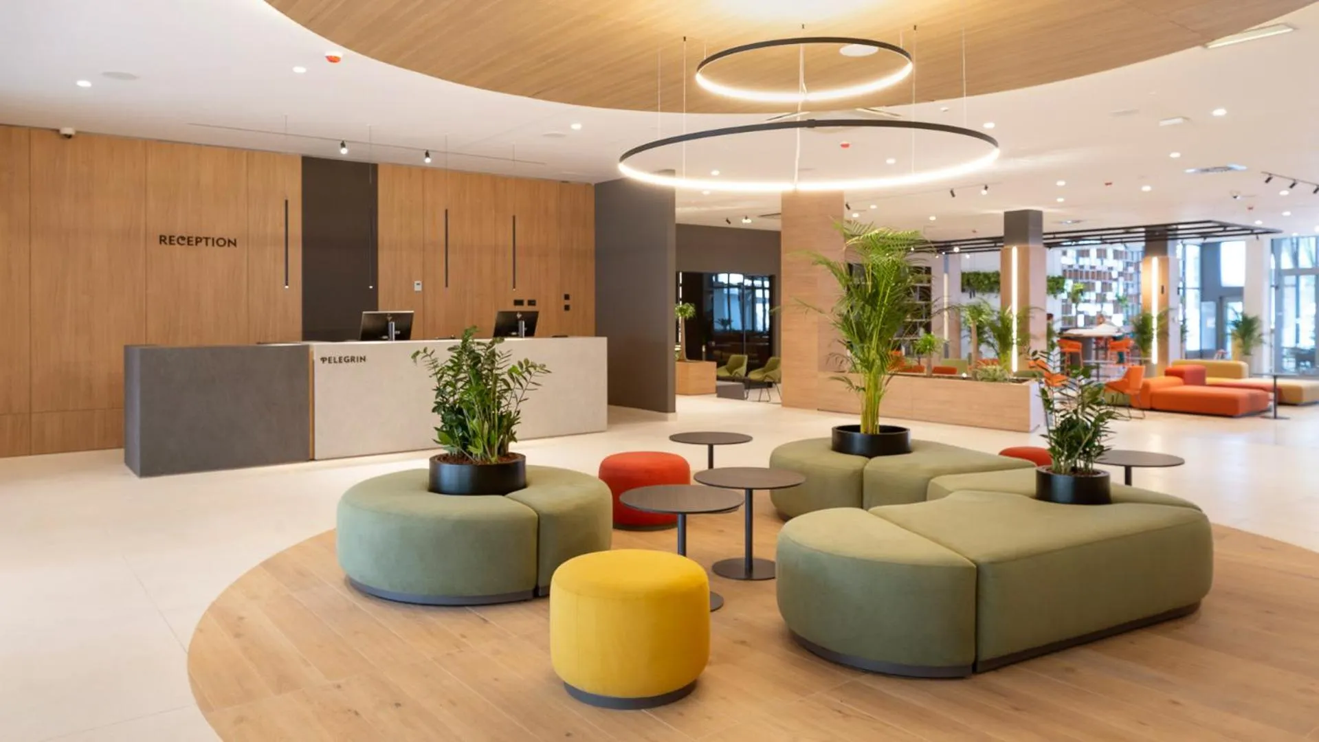 Lobby or reception in Hotel Pelegrin Plava Laguna