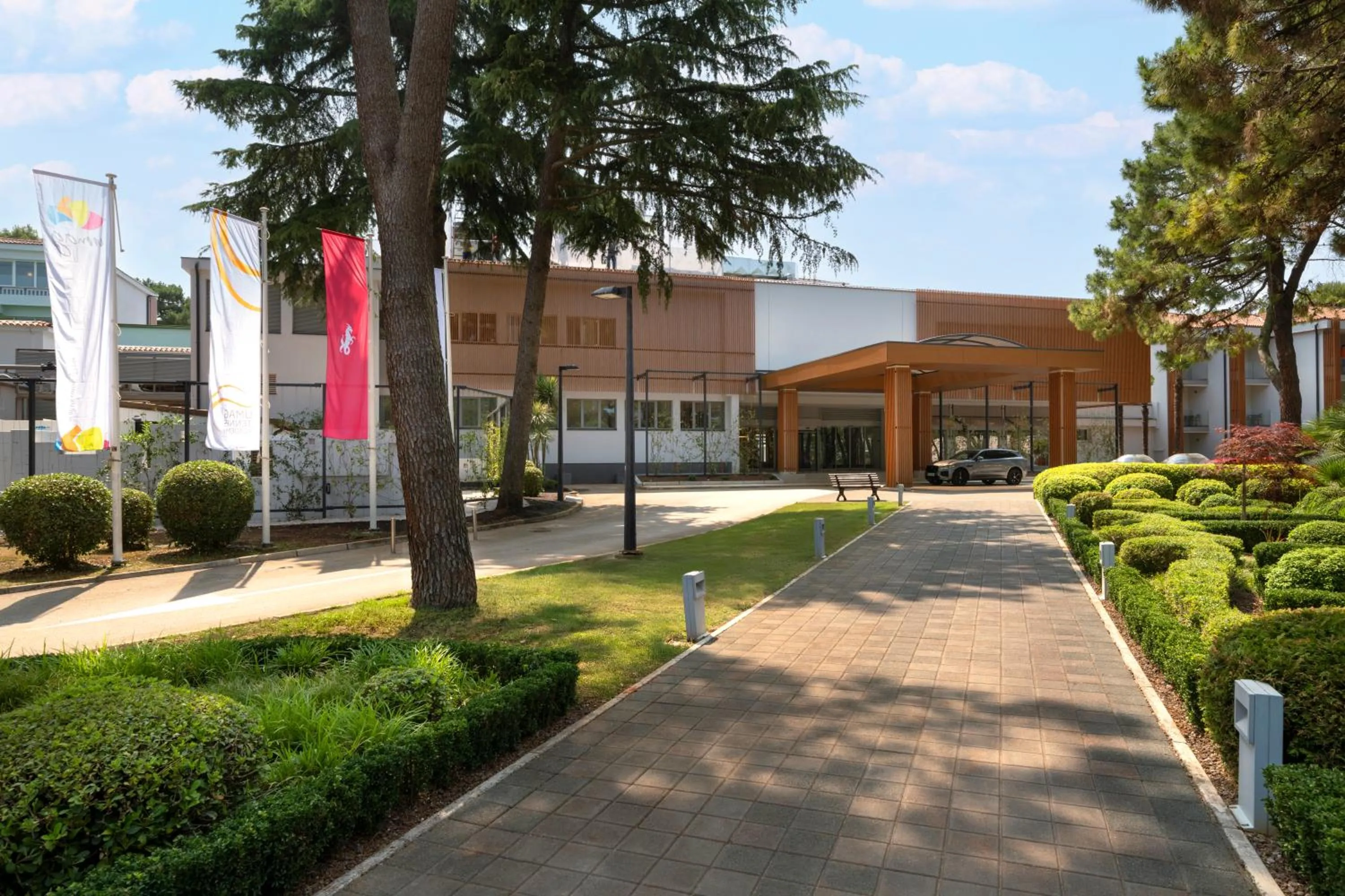 Facade/entrance in Hotel Pelegrin Plava Laguna